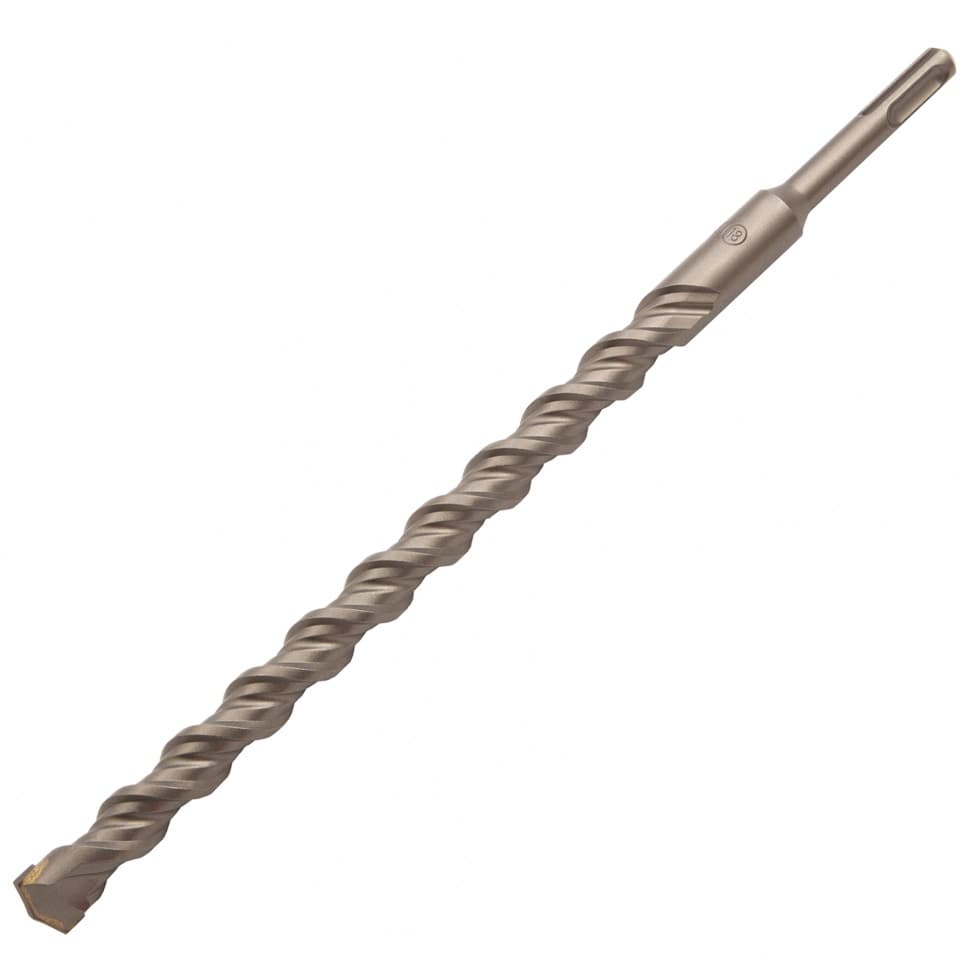 Бур по бетону, двойная спираль, Cobalt W-tip, 18x310 мм, SDS PLUS