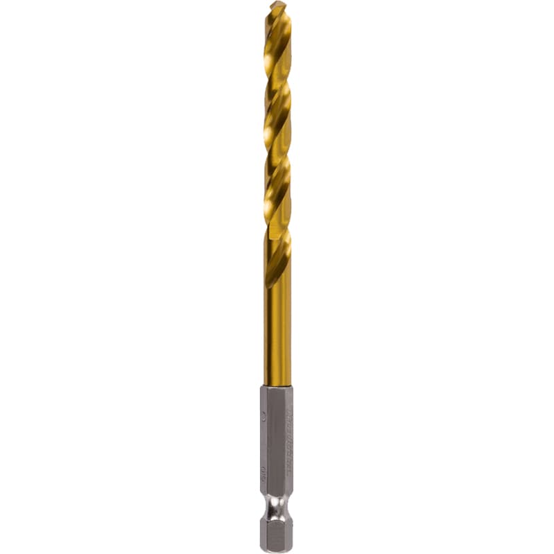 Сверло по металлу HSS-TiN 6x57x113, 1/4''