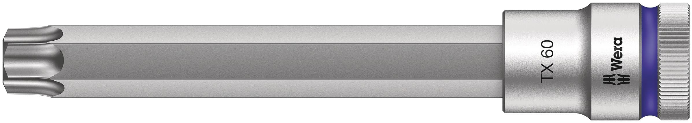 Головка торцевая со вставкой 8767 C HF TORX Zyklop DR 1/2 с фиксацией крепежа TX 60X140 мм