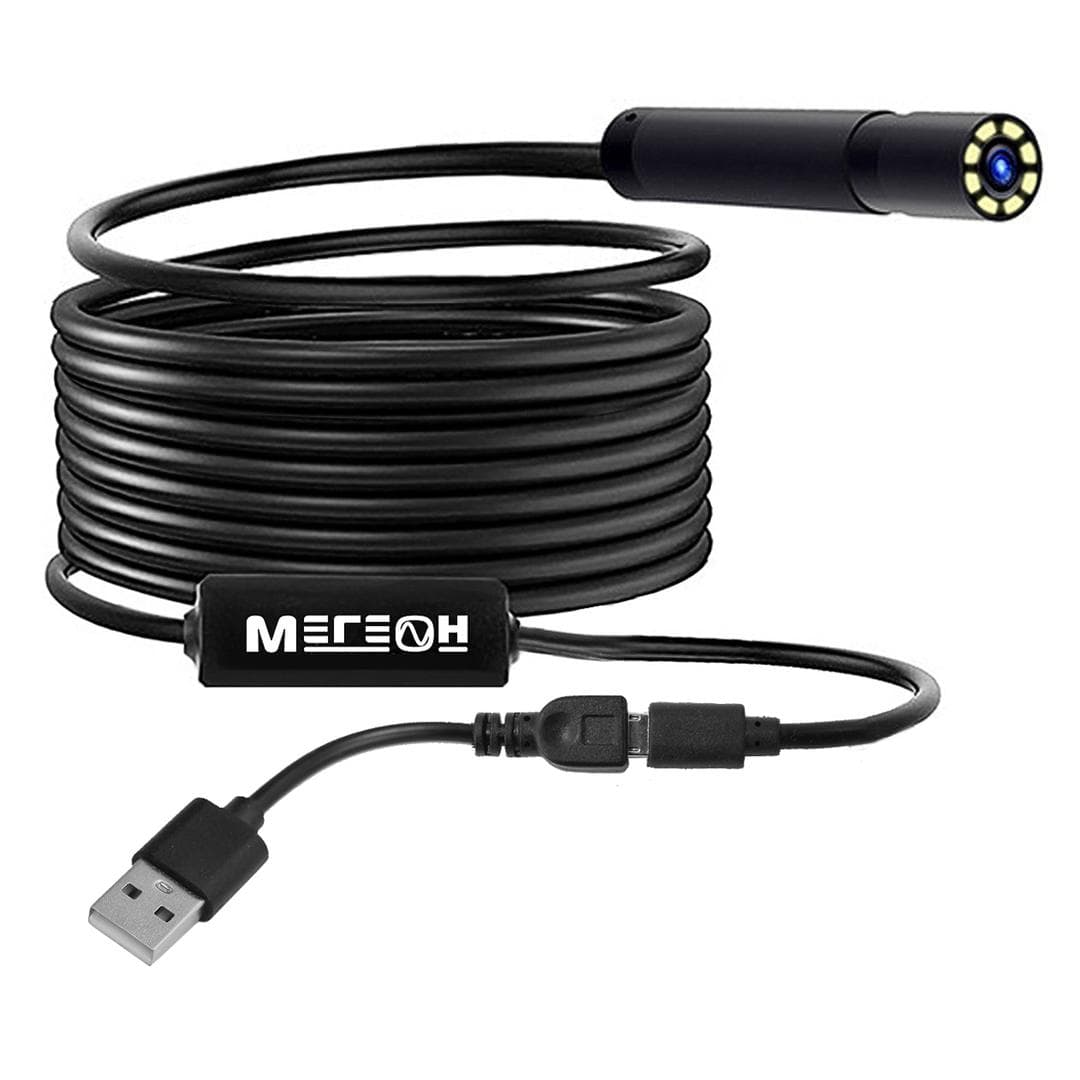 Видеоскоп-эндоскоп USB 2м 33021