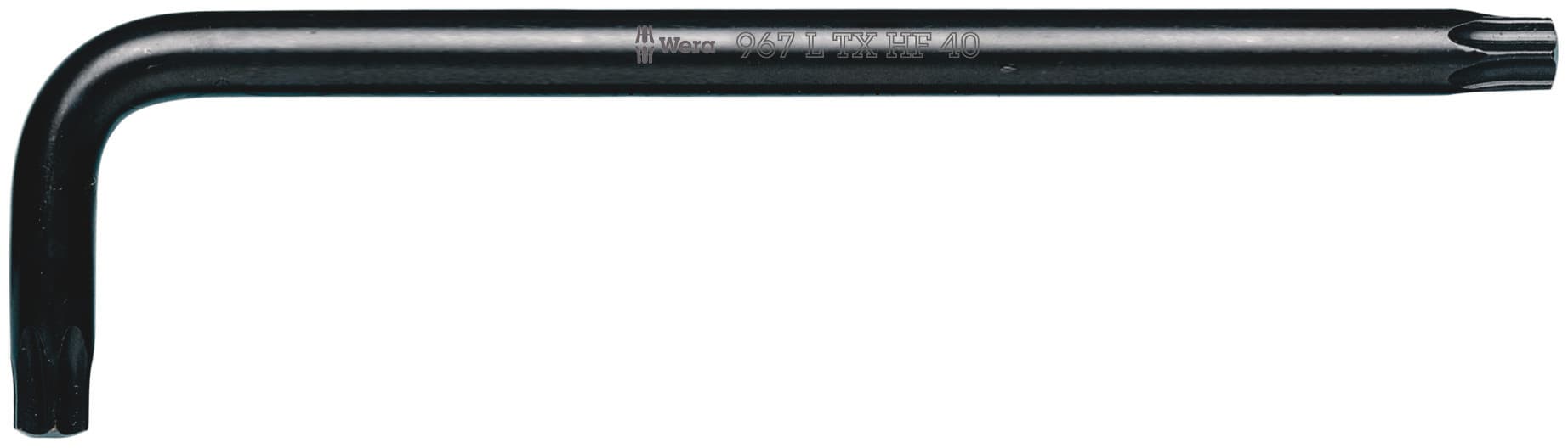 Ключ Г-образный 967 L TORX HF с фиксацией крепежа BlackLaser TX 10X85 мм