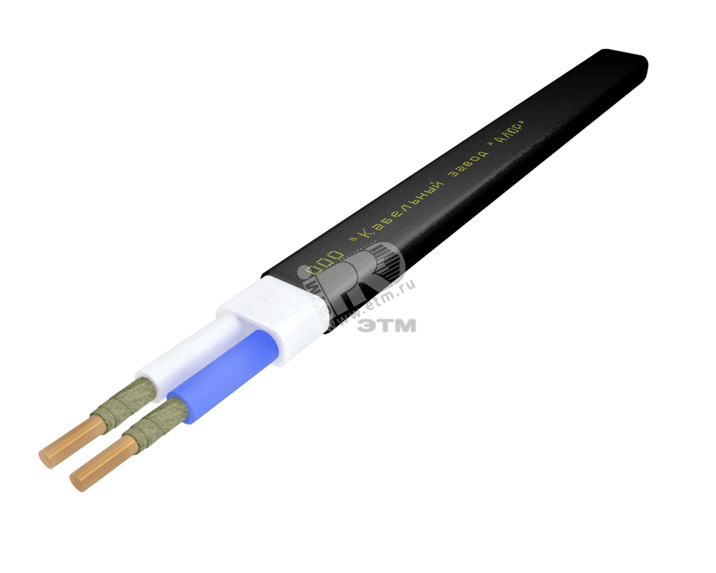 Кабель силовой ППГ-П нг(А)-FRHF 2х4.0ок (N)-1 однопроволочный (барабан)