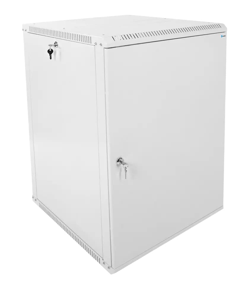 Шкаф телекоммуникационный настенный разборный 18U (600х650) дверь металл