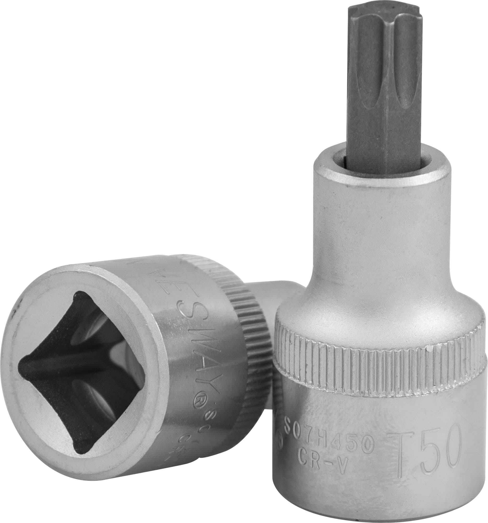 Насадка торцевая 1/4''DR с вставкой-битой TORX®, T27, 37 мм