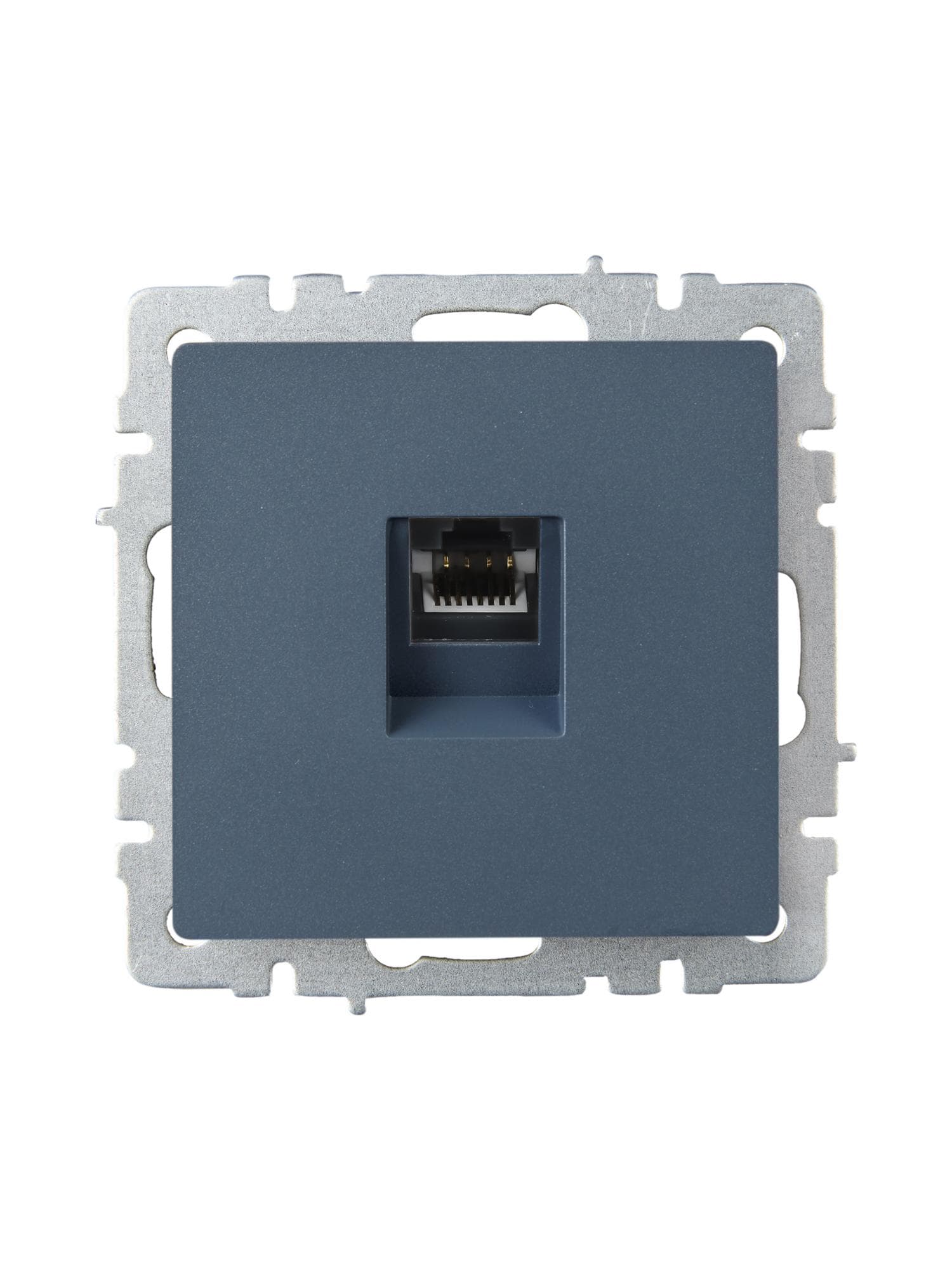 BRITE Розетка компьютерная RJ45 кат.6 РК11-БрМ маренго IEK