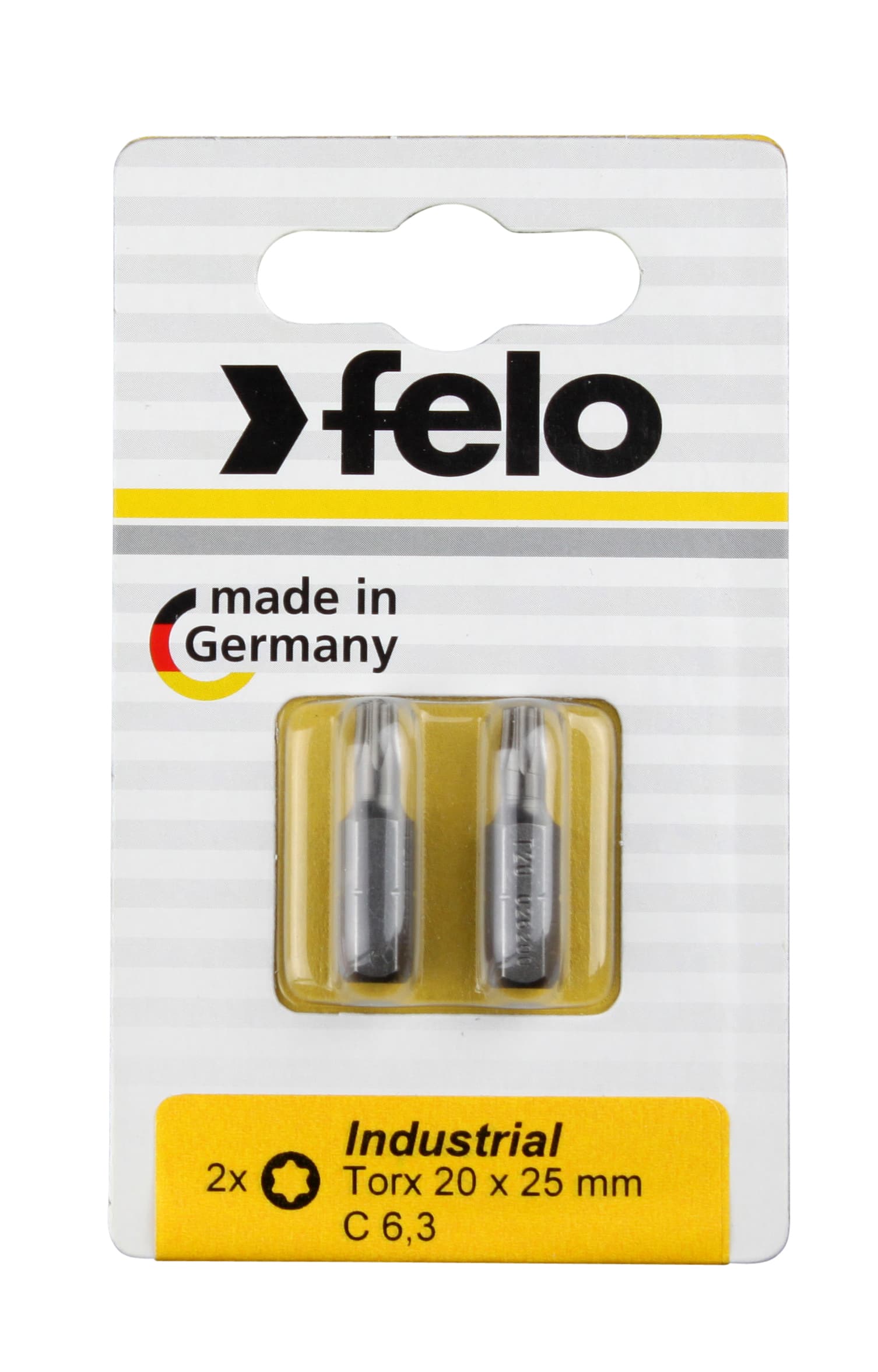 Бита Torx 27X25, серия Industrial, 2 шт в блистере