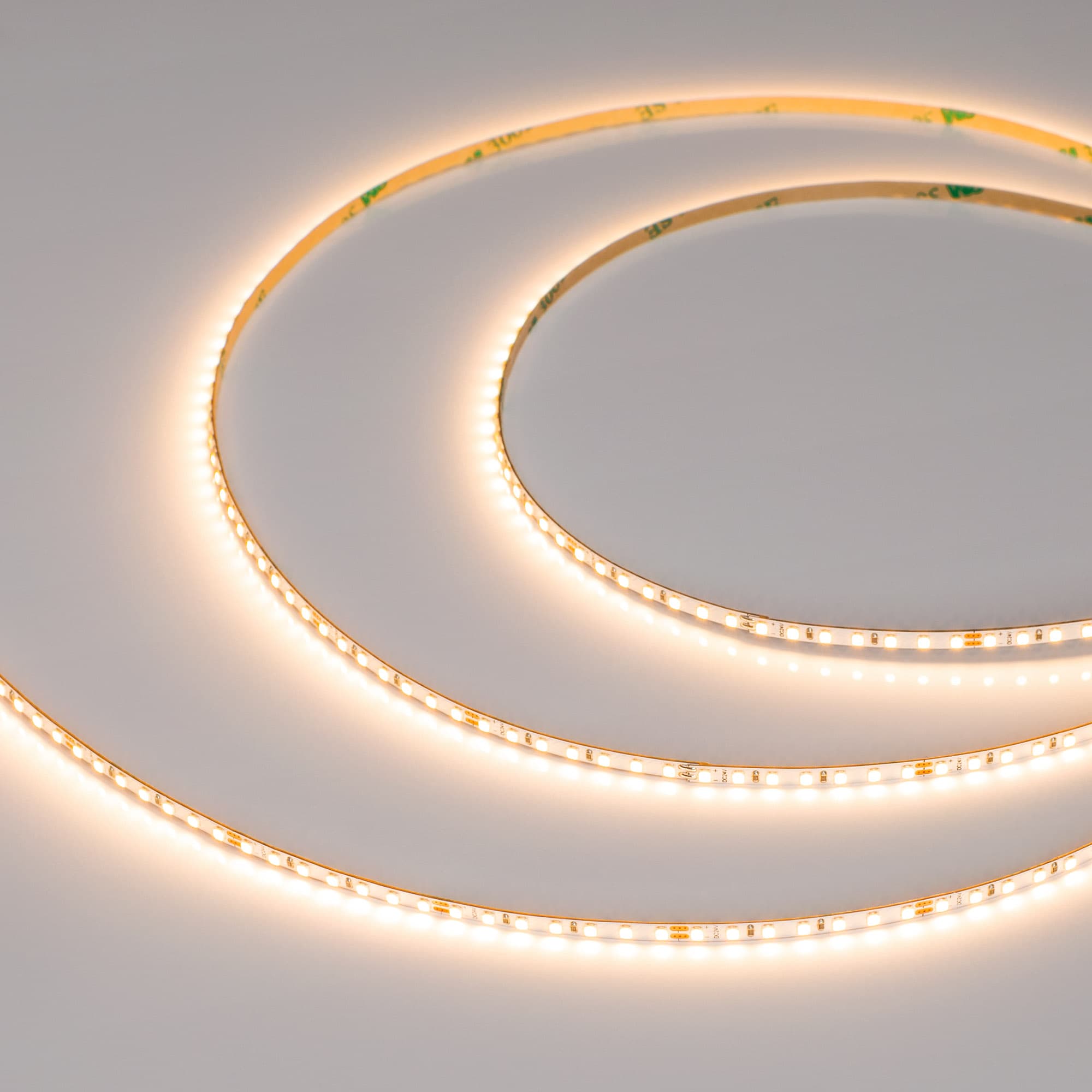 Лента светодиодная 7 Вт/м 24В IP20 2700K 182LED/м MICROLED-M182-3.5mm  SMD 2216 5 м