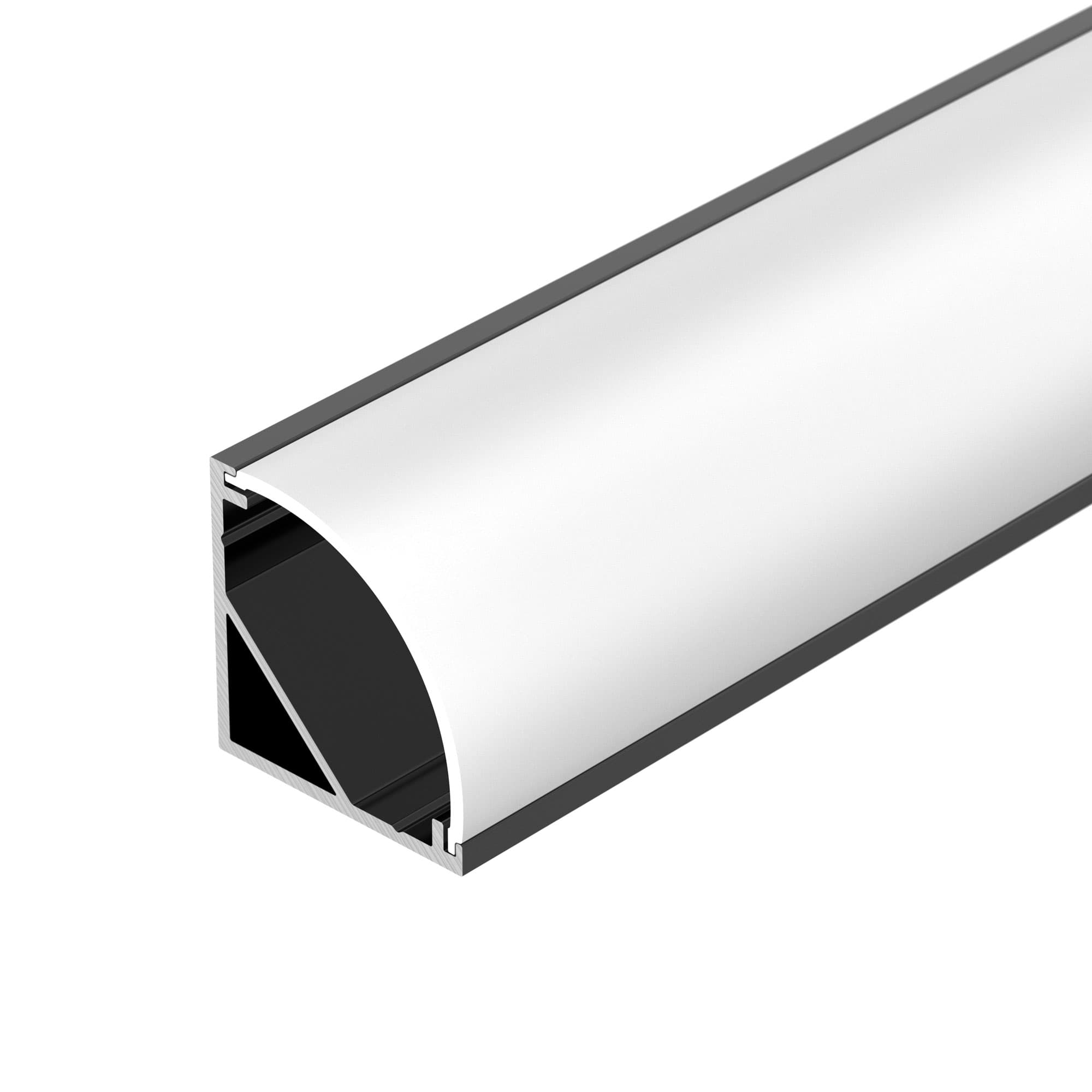 Профиль SL-KANT-H20-2000 BLACK (Алюминий)