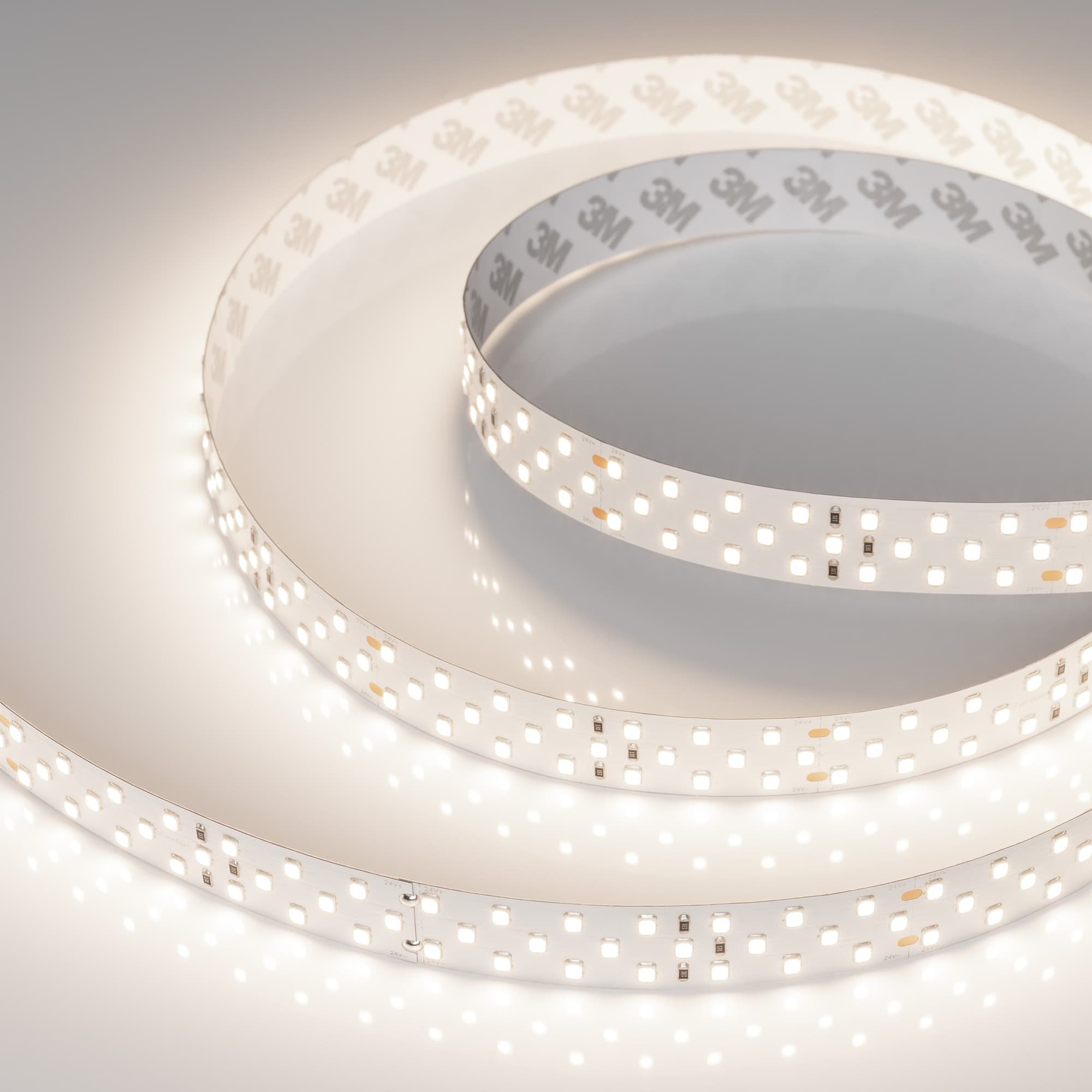Лента светодиодная 27 Вт/м 24В IP20 4000K 252LED/м RT-A252-19mm CRI98 SMD 2835 5 м