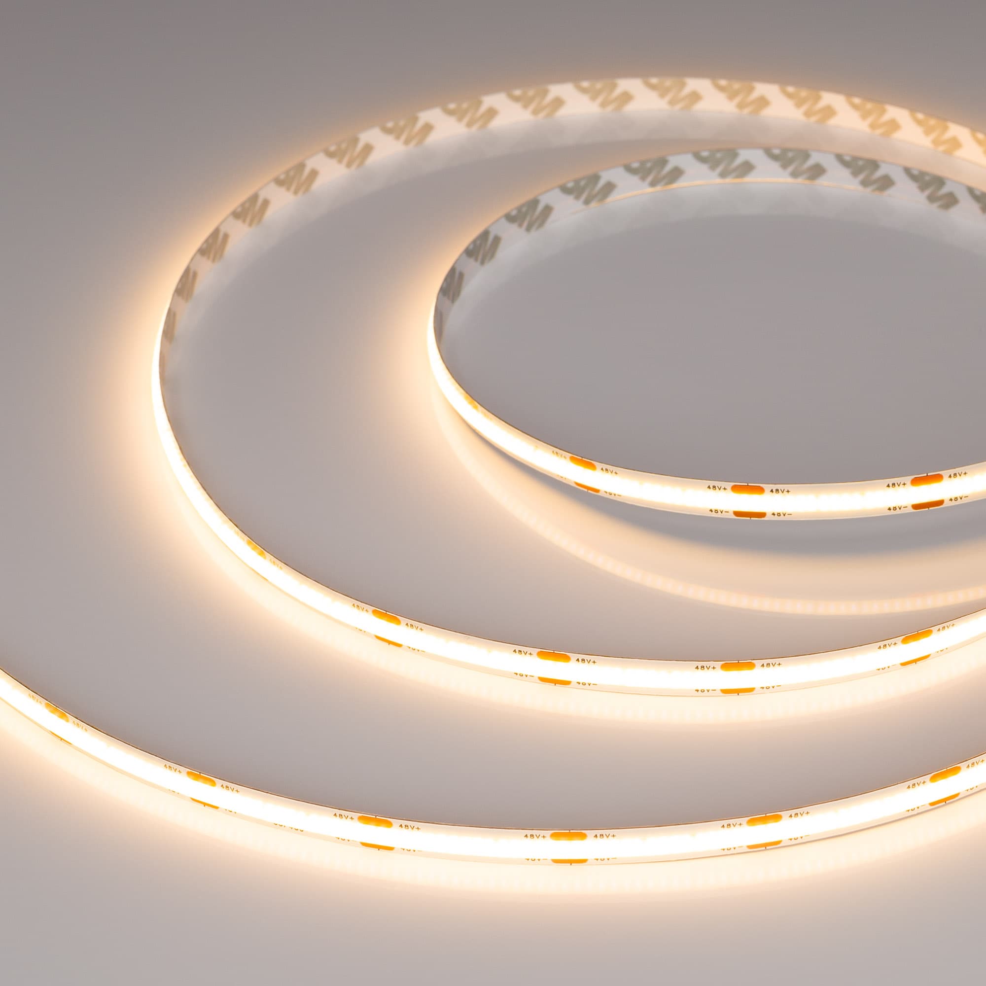 Лента светодиодная 10 Вт/м 48В IP20 2700K 480LED/м COB-X480-8mm CSP 50 м