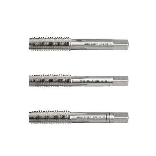 Метчики ручные HSS DIN 352, комплект 3 шт. M8X1,25