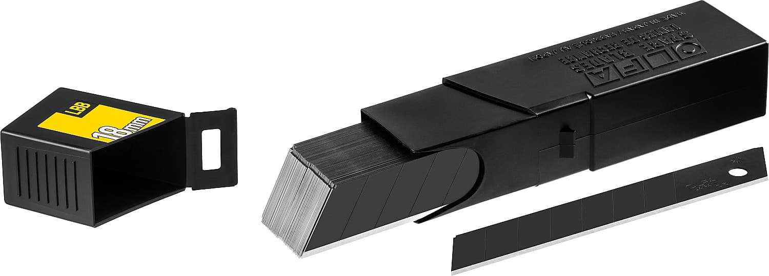 Лезвия сегментированные EXCEL BLACK 18х100х0.5 мм 50 шт.