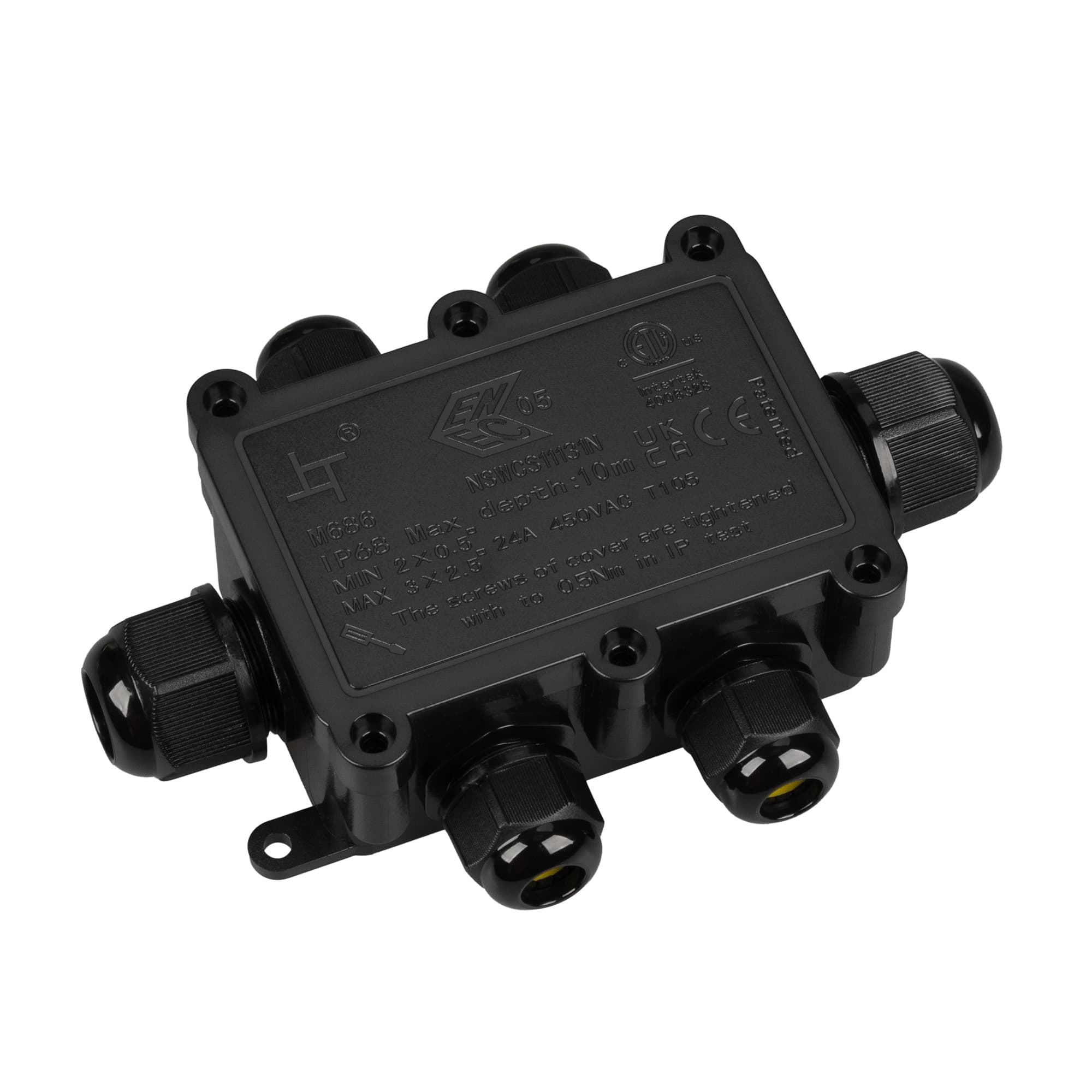 Коробка распределительная NEO-GERM-6-WTW, 4-8mm, IP68