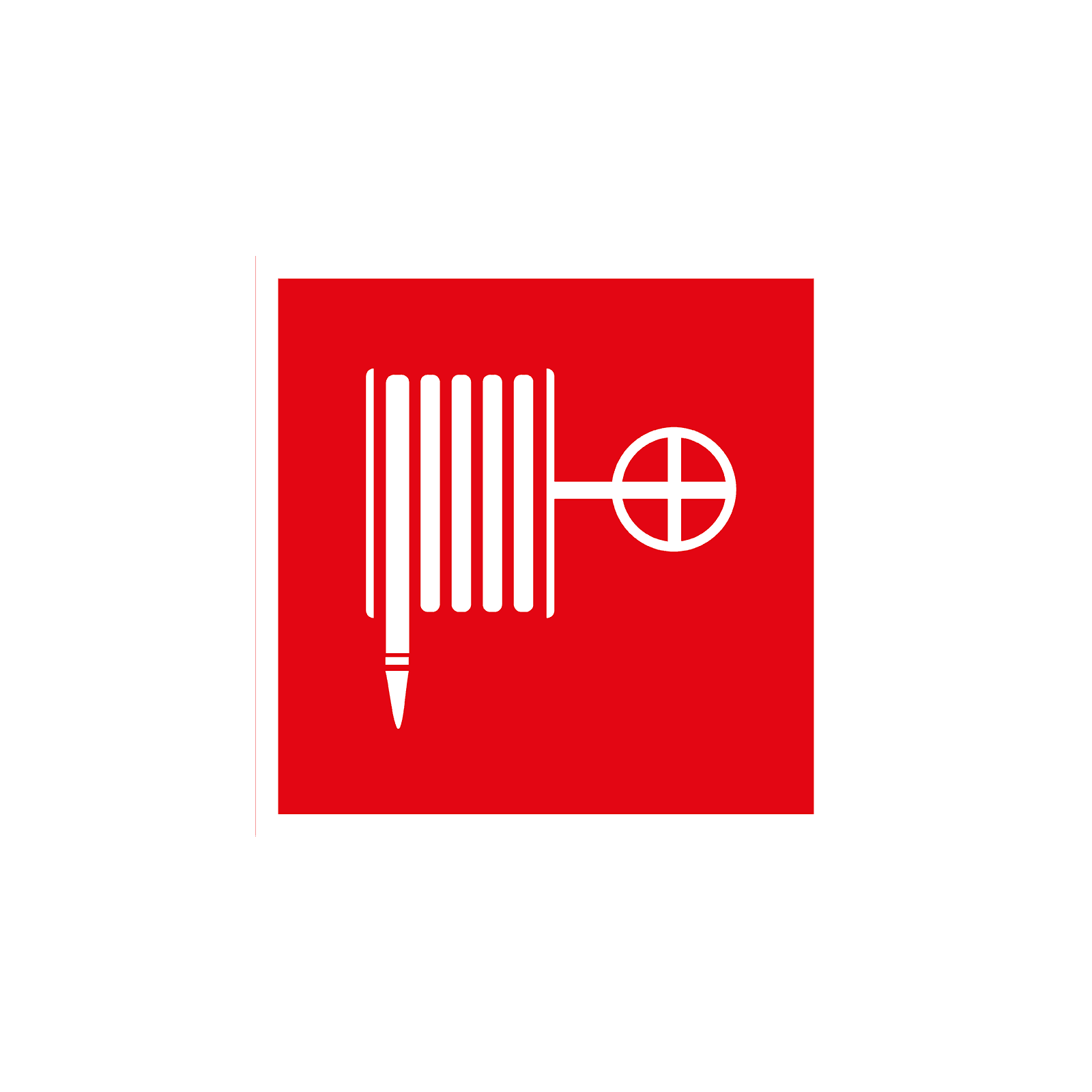 Пиктограмма наклейка знак пожарной безопасности ЗПБ 3030 Пожарный кран F02