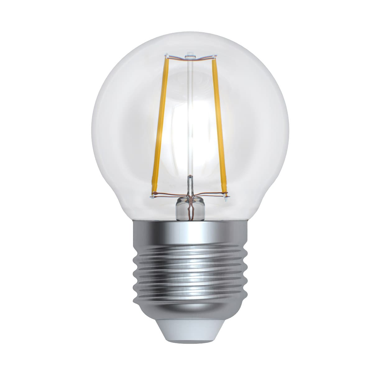 Лампа светодиодная диммируемая Форма шар LED-G45-9W/3000K/E27/CL/DIM GLA01TR прозрачная Air Теплый (3000K) Картон