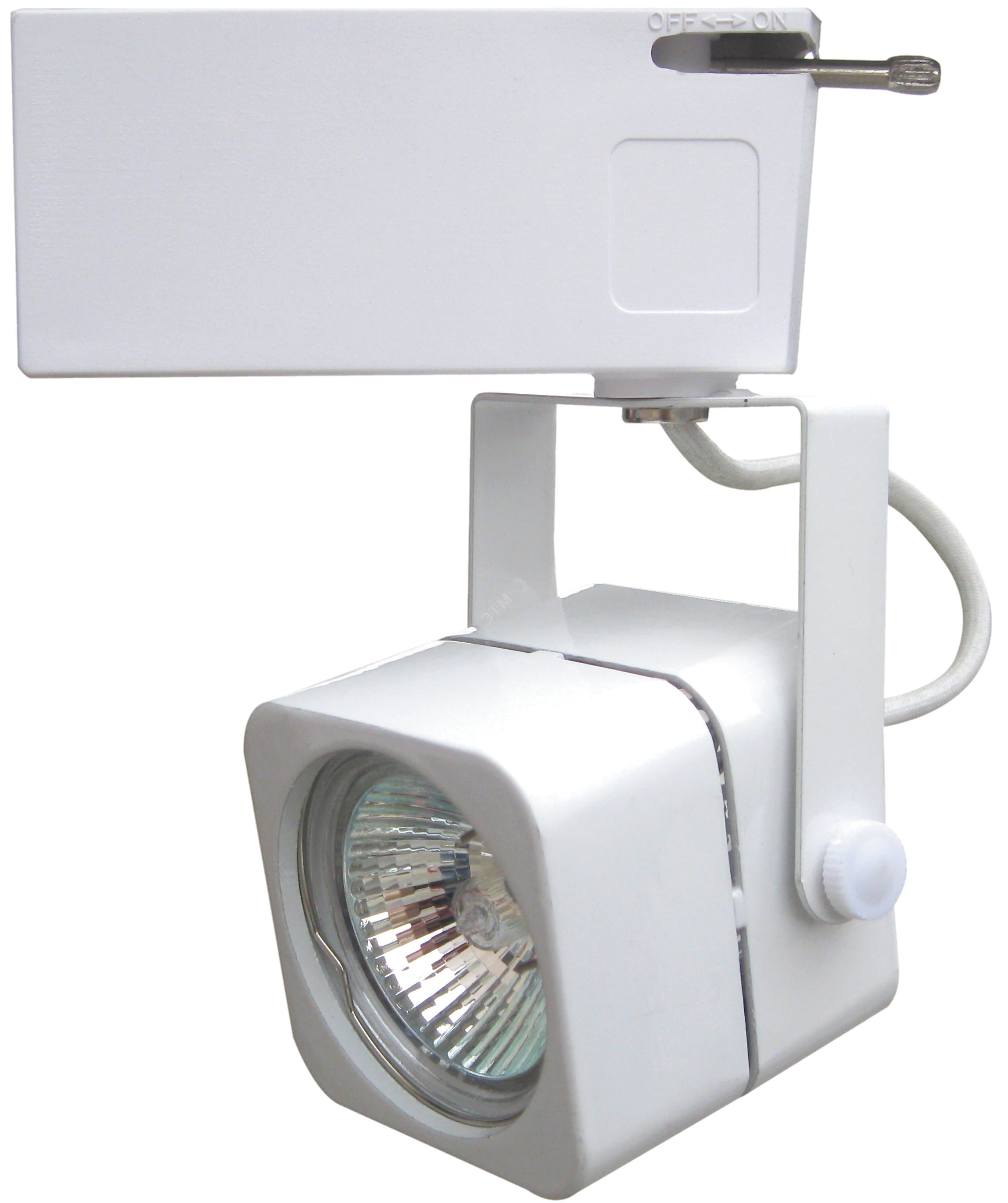 Светильник Трек MR16 белый TR10-GU10 WH (50/450)