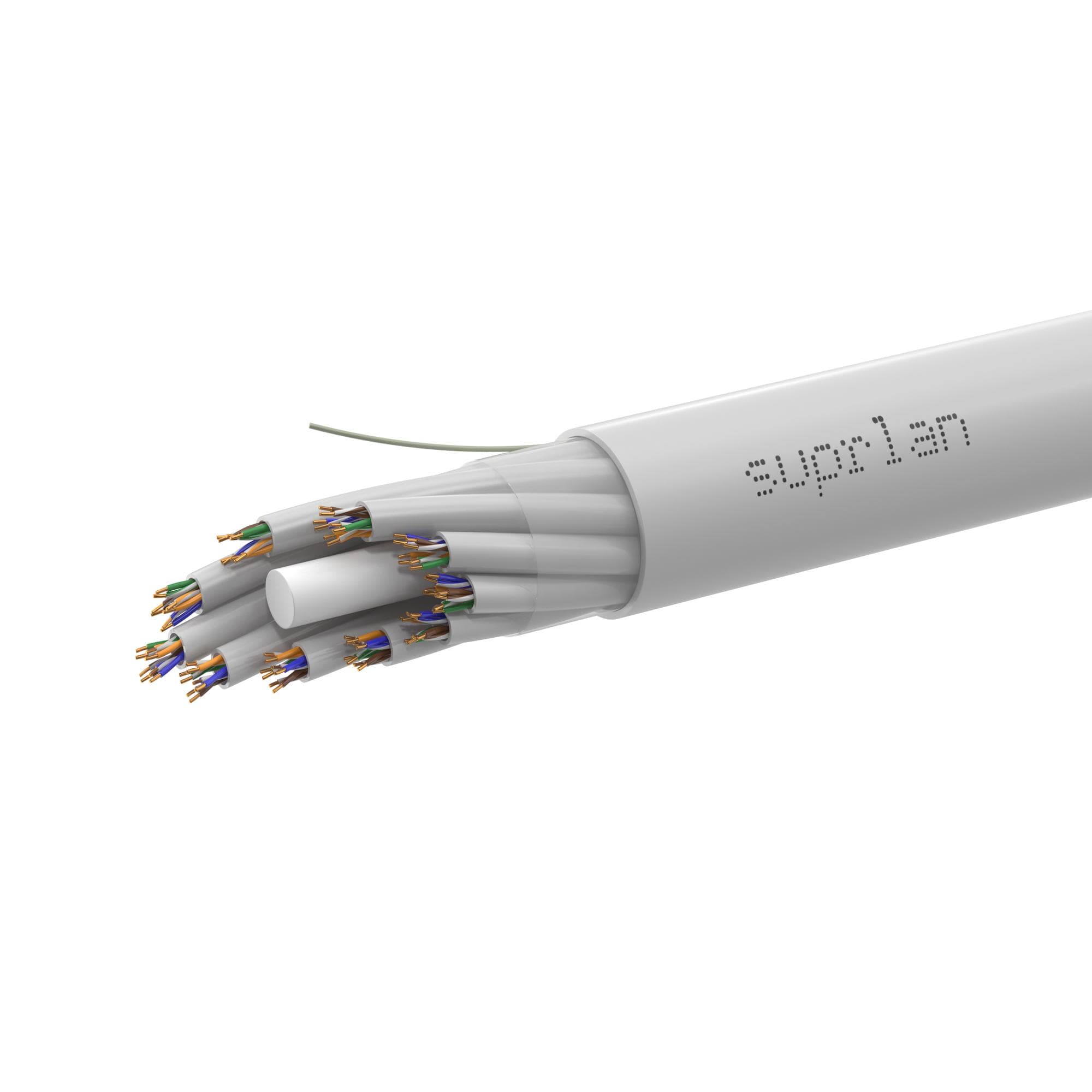 Сборка кабельная SUPRLAN Premium UTP 5e 10х(4x2x0.51) Cu LSZH нг(А)-HF Indoor 305м
