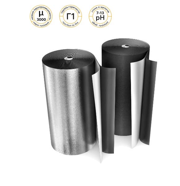 Теплоизоляция рулон Энергофлекс DUCT 8/1.0 12м