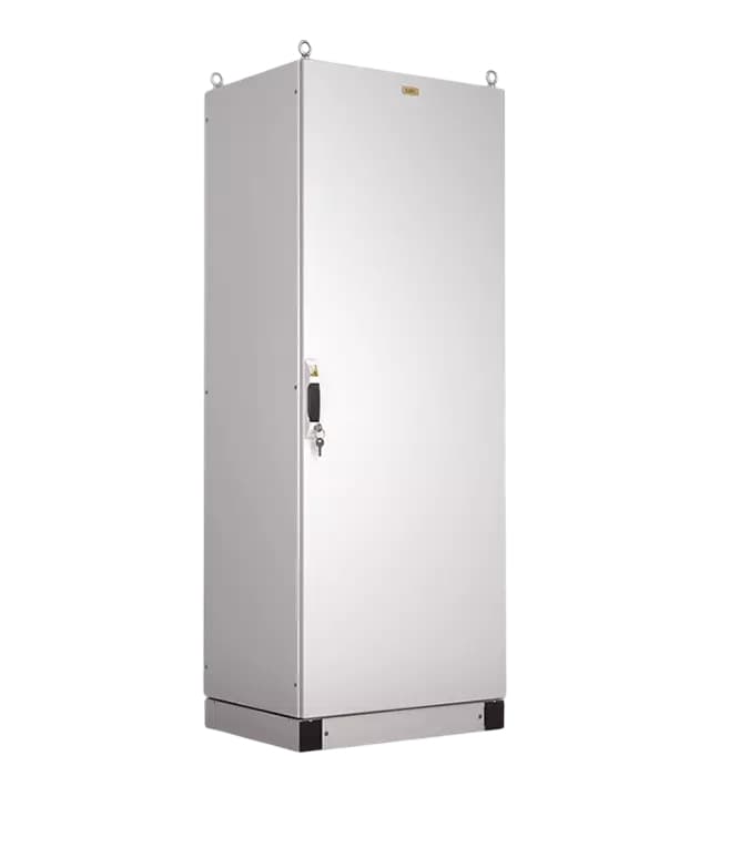 Шкаф EMS IP65/54 (В2000*Ш1000*Г400) потол.пан. пан.основ. монтаж.пан. цоколь двуствр. 2000мм 1000мм 400мм IP65 2 бок.пан. серый сталь