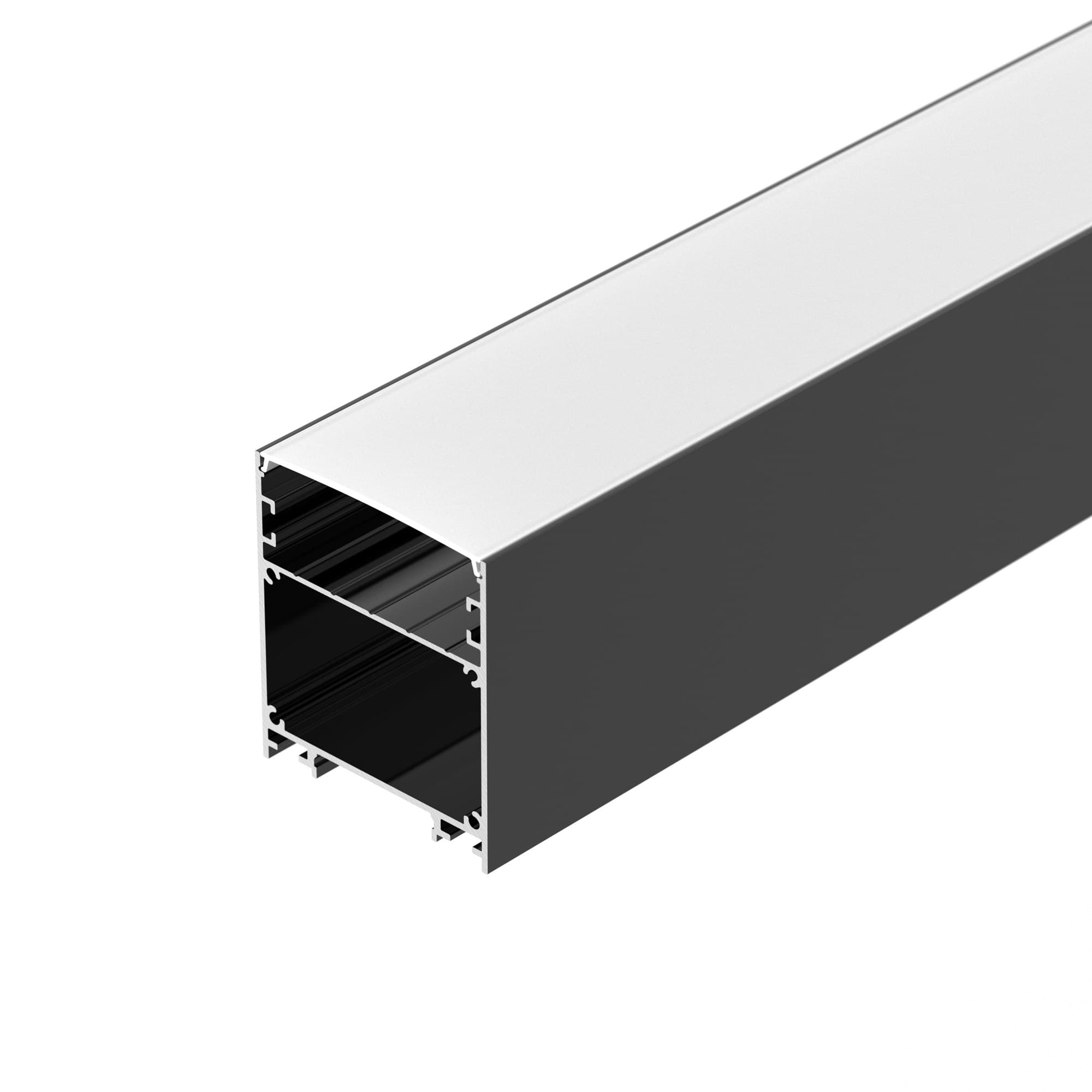 Профиль LINE-6070-3000 ANOD BLACK (Алюминий)