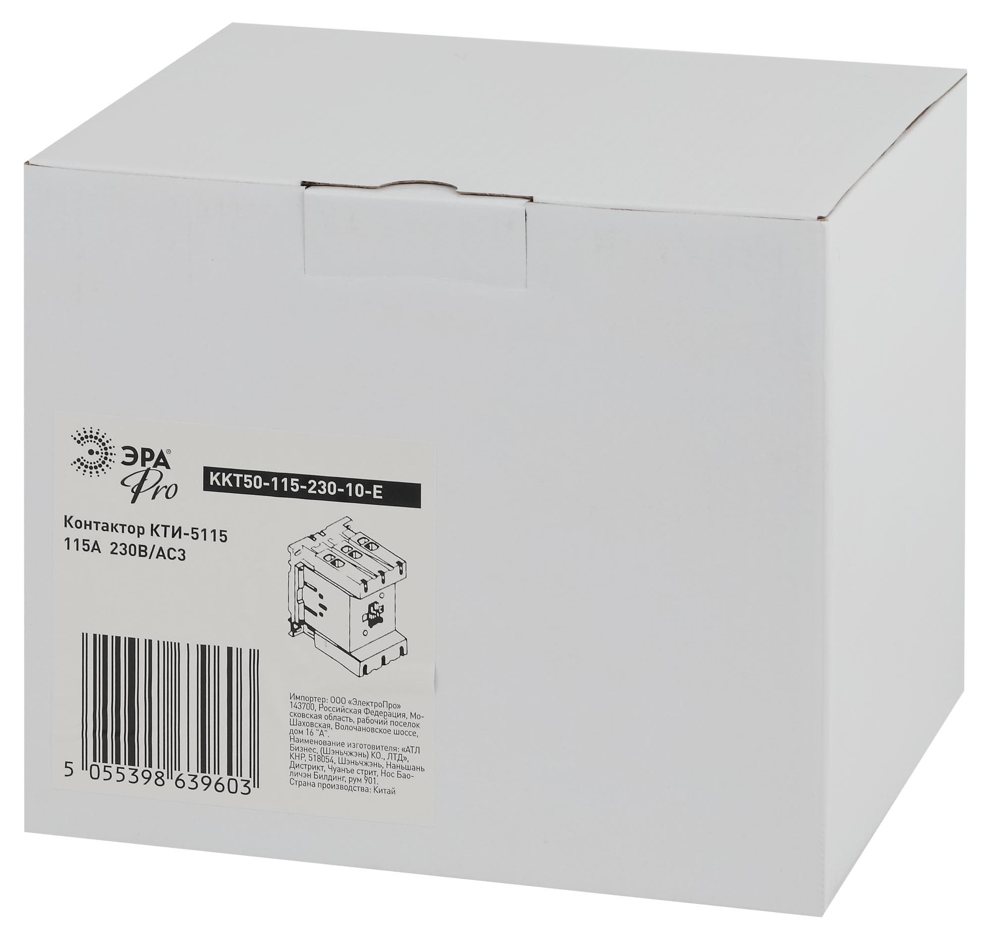 Контактор КТИ-5115 PRO KKT50-115-230-10-E 115А 230В/АС3
