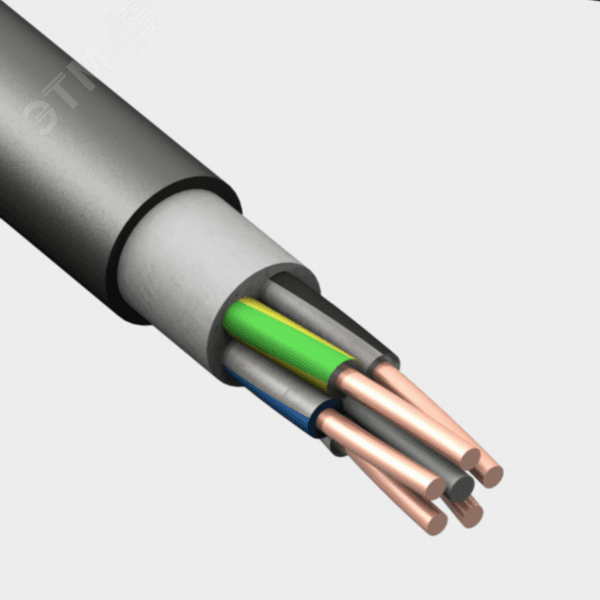 Кабель силовой ПвПГнг(А)-HF 5х2.5(N. PE) - 1 ТРТС