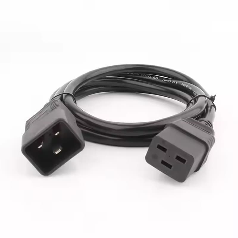 Кабель питания IEC 320 C19 - IEC 320 C20 3x1,5 мм2, длина 5м