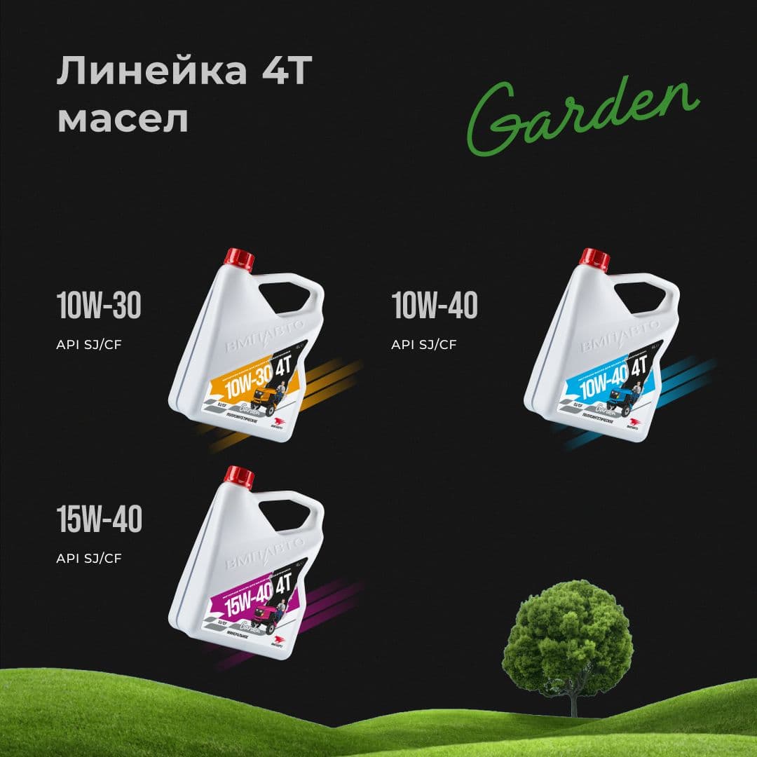 Масло 4х Тактное 10W-30, SJ/CF, 1л канистра