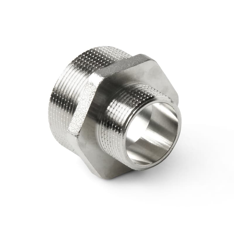 Ниппель латунный резьбовой переходной, Н 1 1/4X1/2