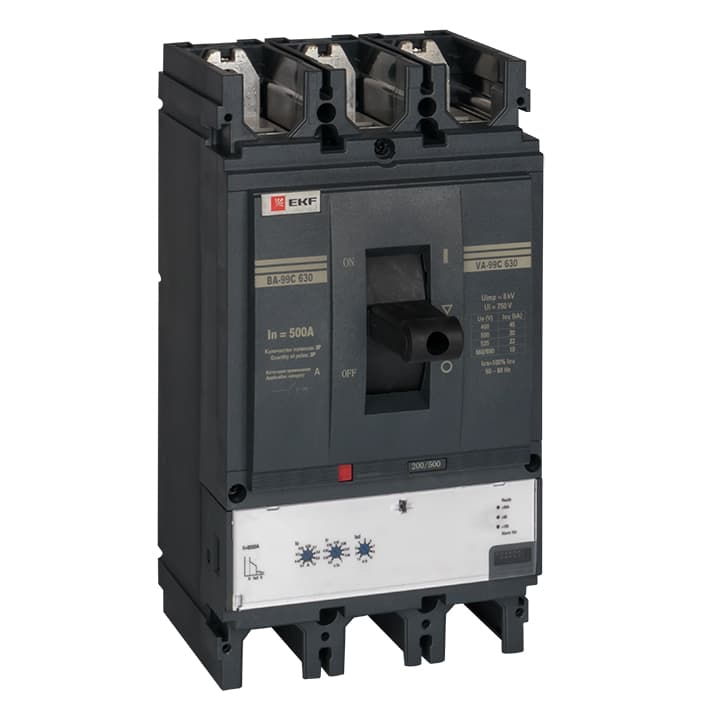 Выключатель автоматический ВА-99C (Compact NS) 630/500А 3P 45кА PROxima
