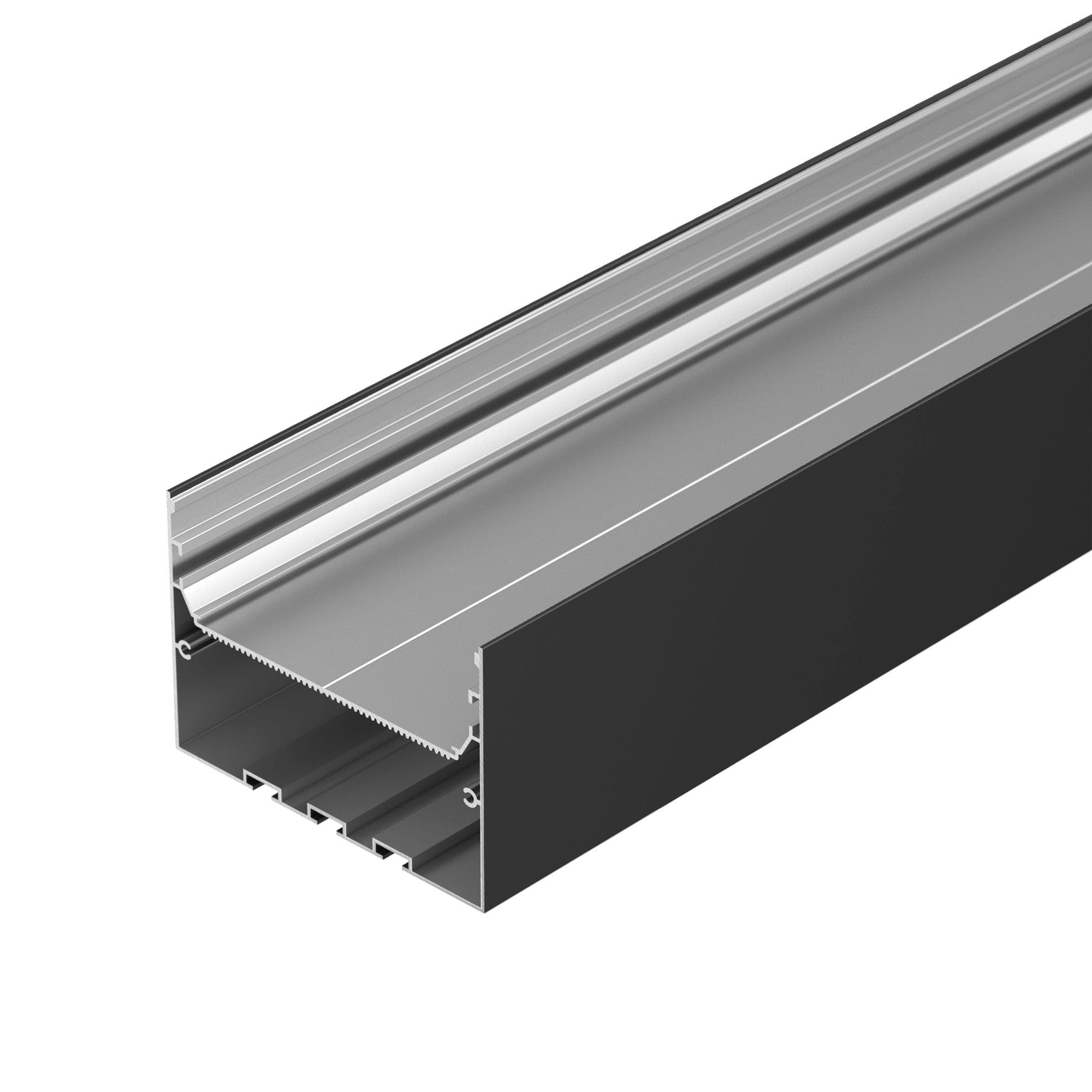 Профиль POWER-W100H70-2000 BLACK Алюминий
