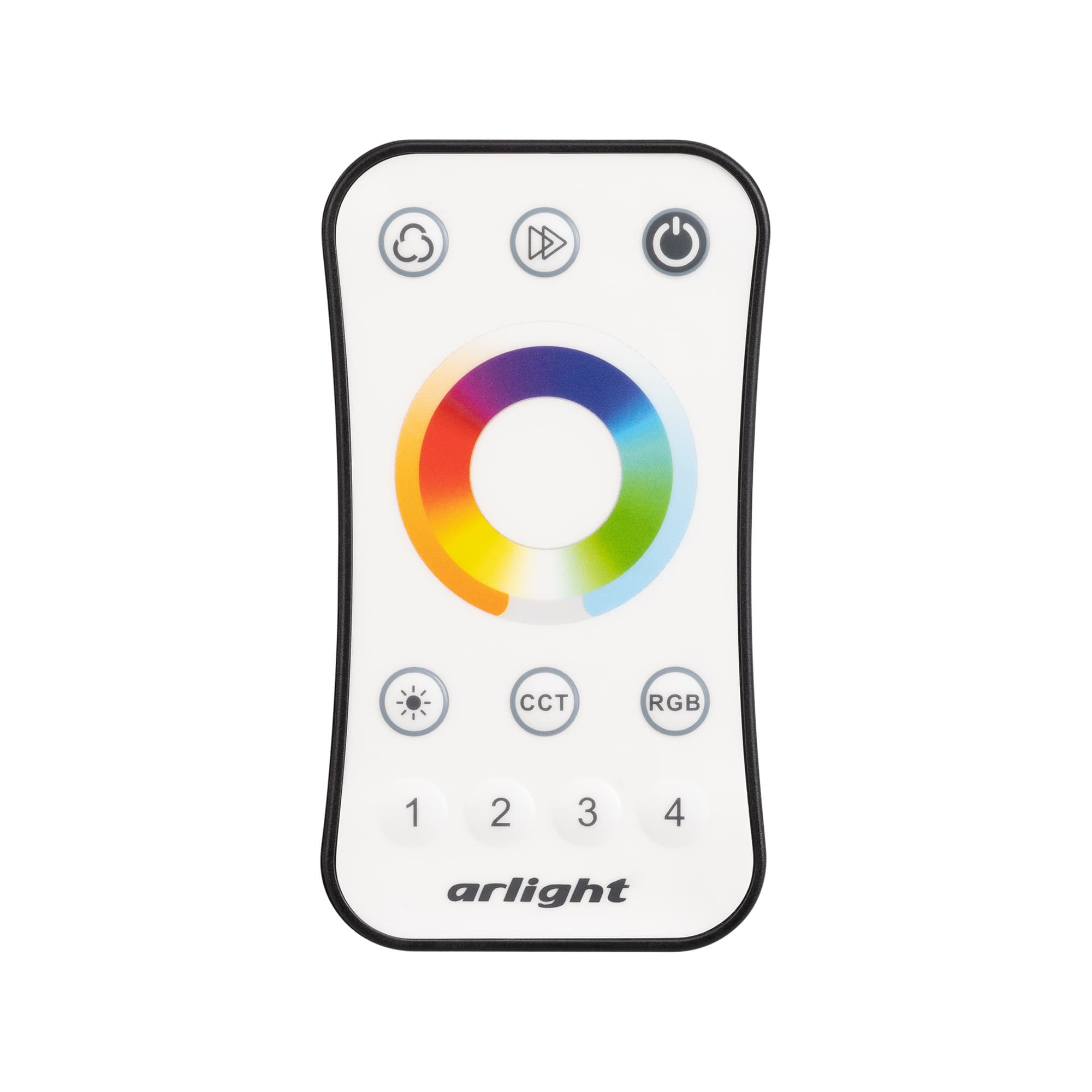 Пульт SMART-R16-MULTI 4 зоны, 2.4G ARL, IP20 пластик, 5 лет