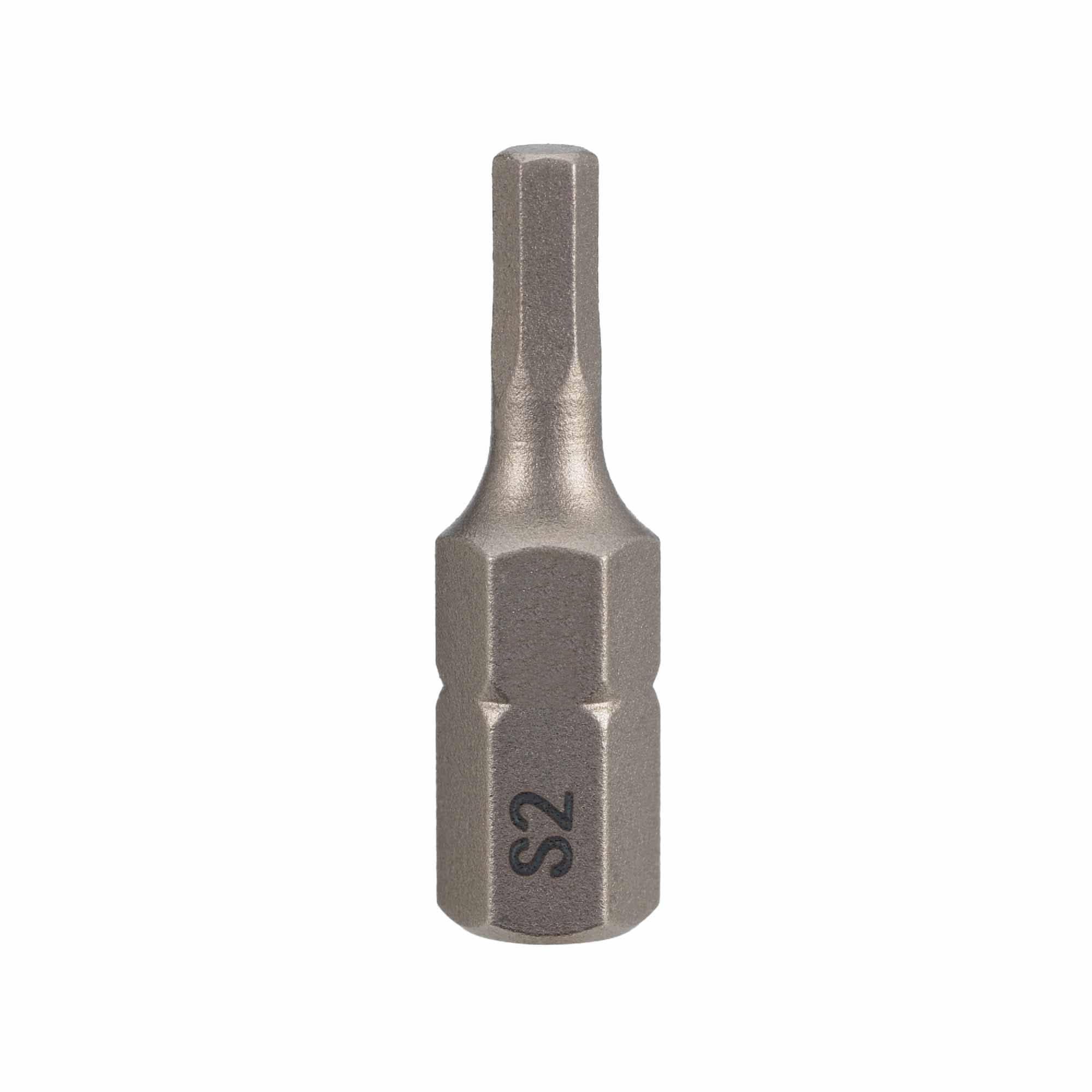 Бита шестигранная HEX2,5х25мм S2