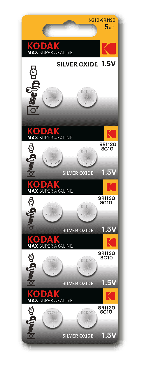 Батарейка SG10 (389) SR1130, SR54 MAX Silver Oxid Button Cell (10/100/2000)