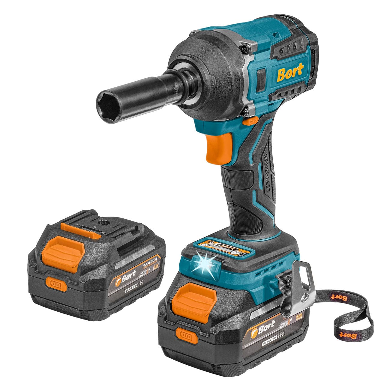 Гайковерт аккумуляторный BORT BSR-21U (2x4Ач+ЗУ)