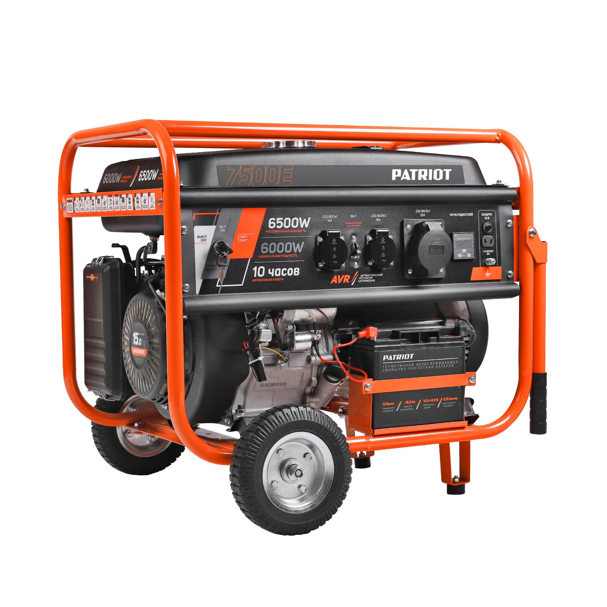 Генератор бензиновый GRS 7500 E