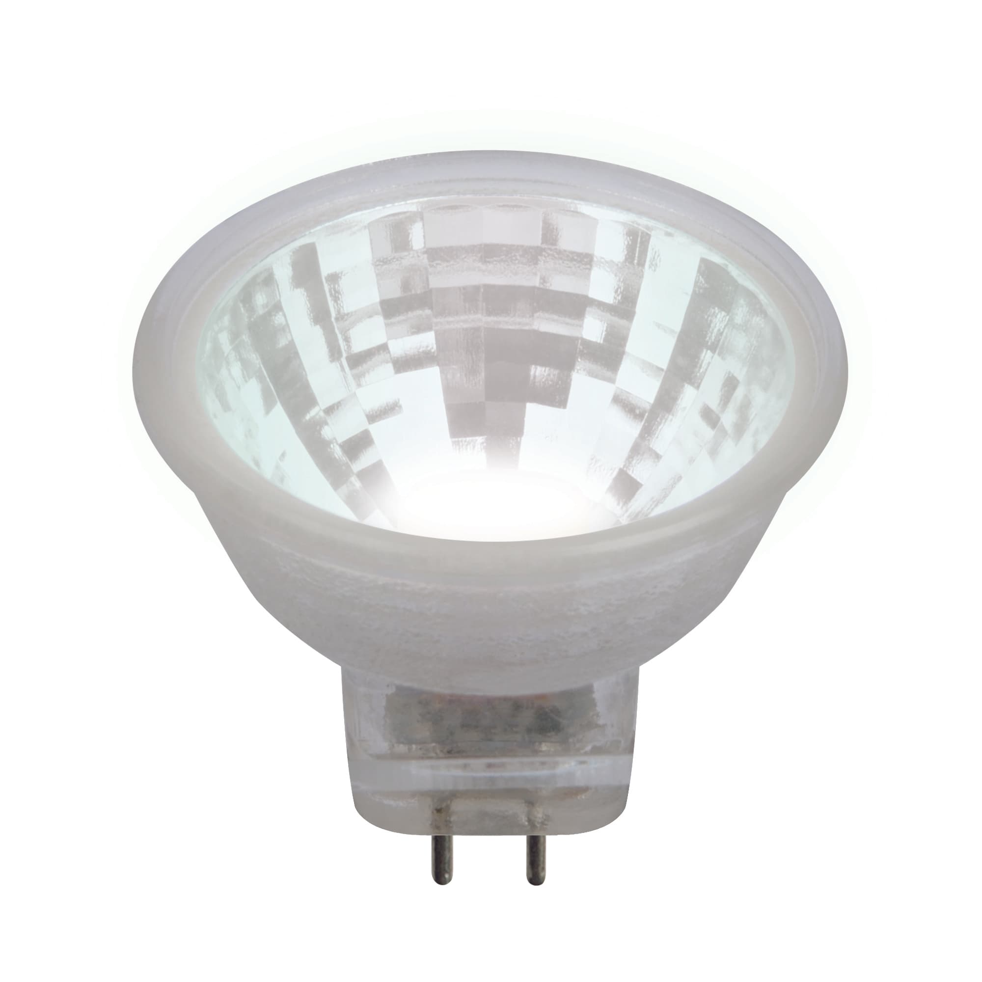 Лампа светодиодная LED-MR11-3W/NW/GU4 GLZ21TR 12V. прозрачная, (4000K). Картон