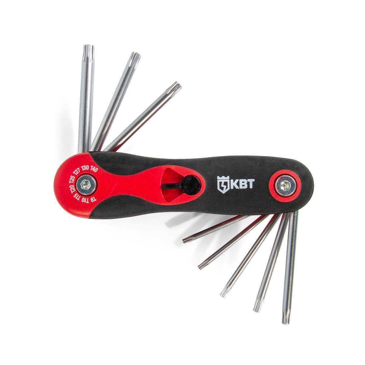 Набор ключей TORX НТК-Т-08 серия KBT-PROFESSIONAL