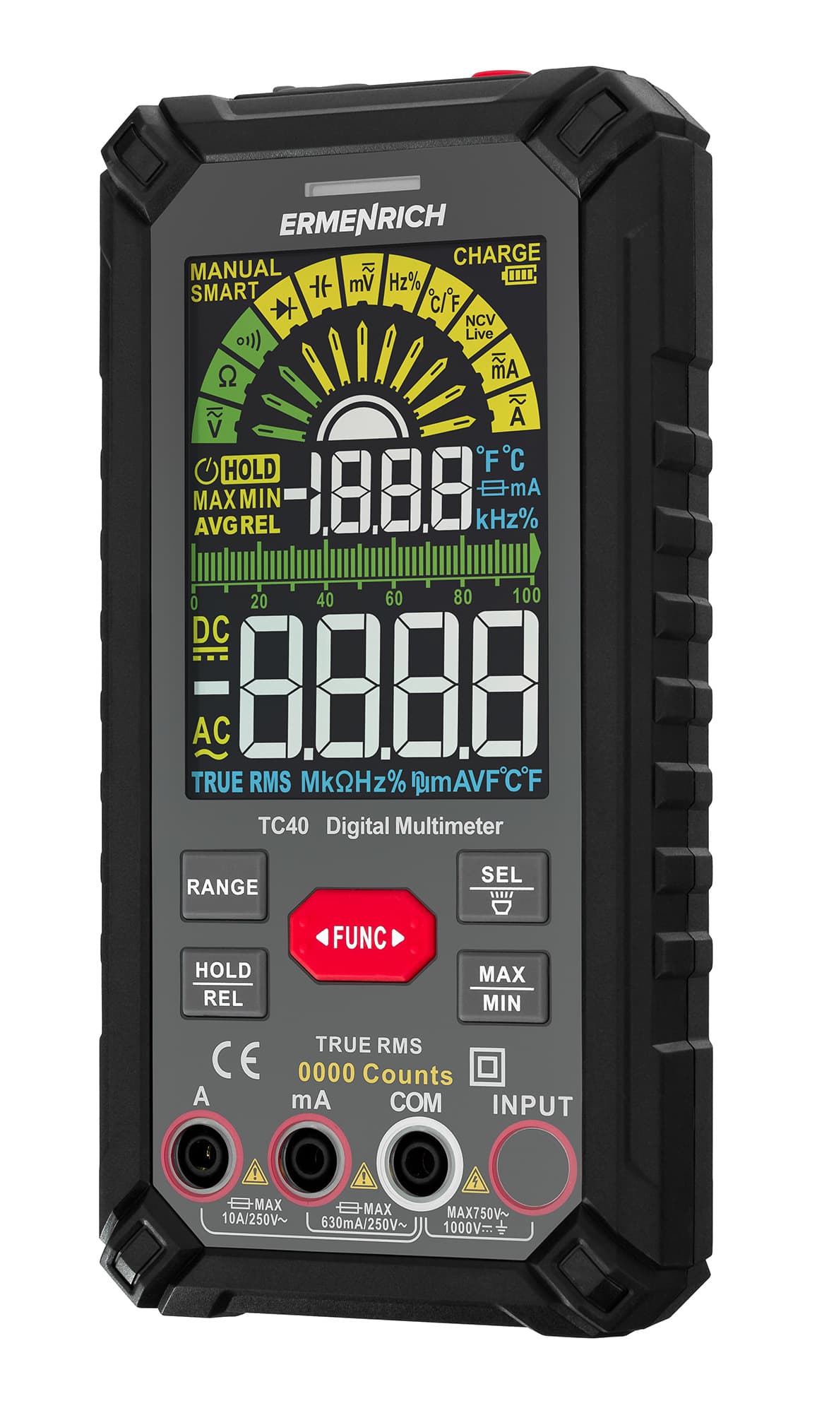 Мультиметр цифровой Zing TC40