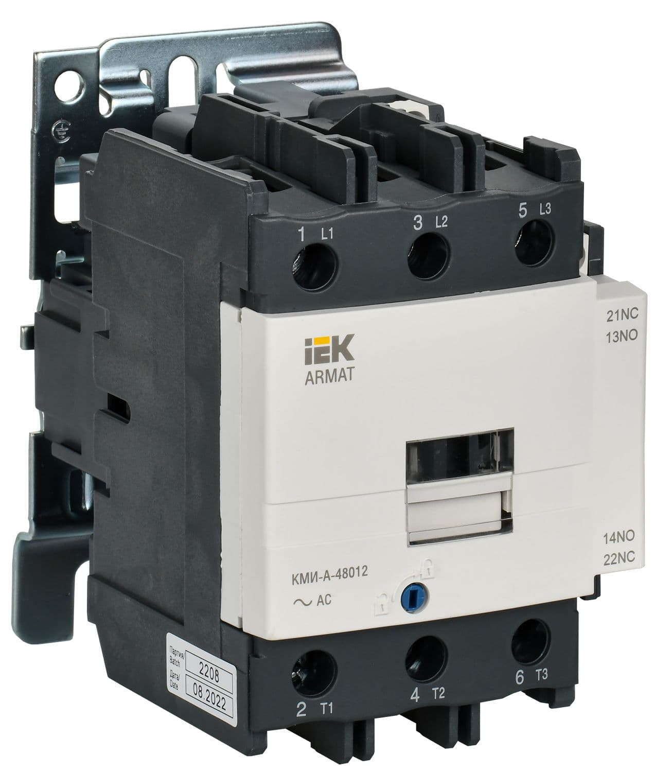 Контактор КМИ-А-48012 LC1D 80А 400В/АС3 1НО/1НЗ