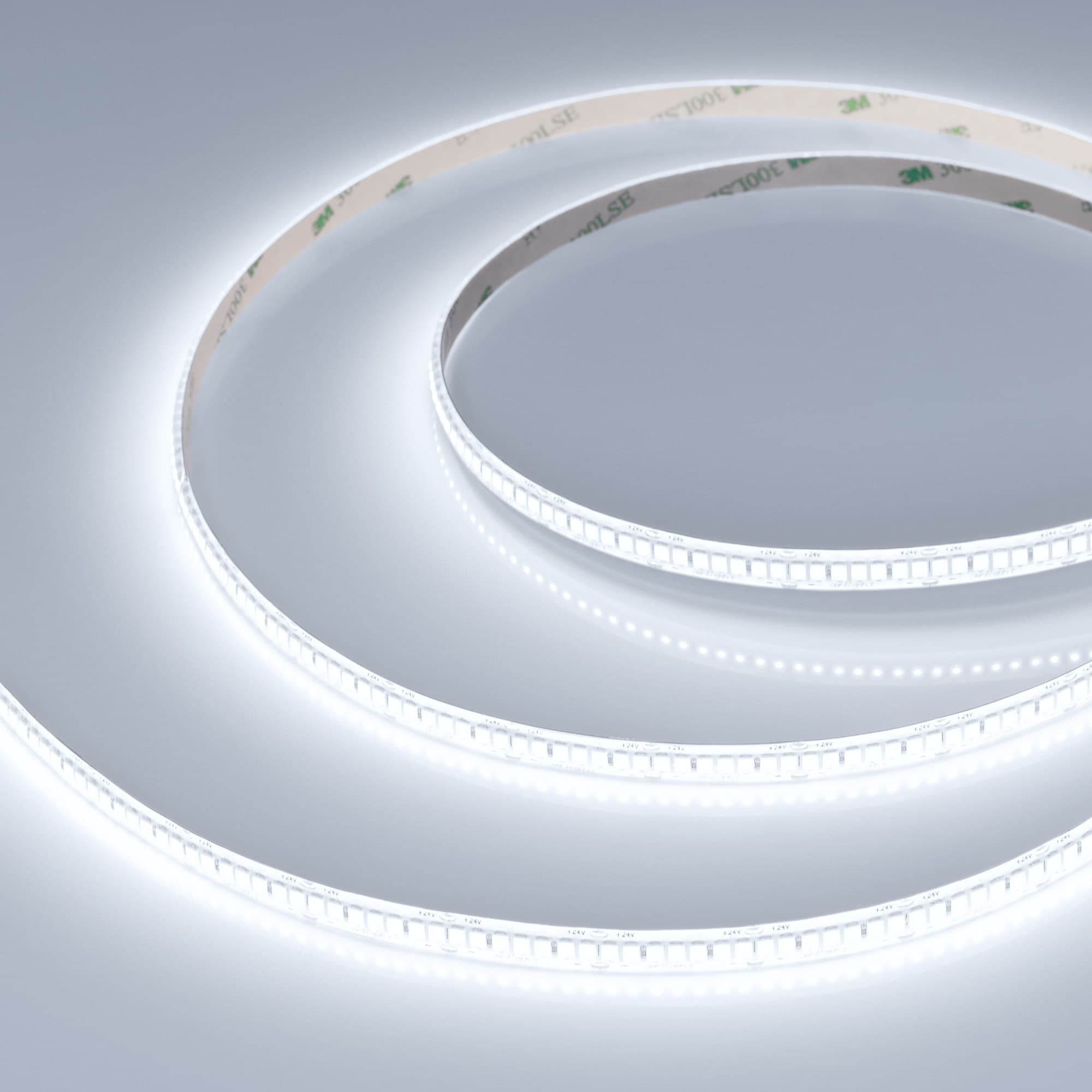 Лента светодиодная 10 Вт/м 24В IP65 6000K 280LED/м RT/RTW-A280-8-10mm SMD 2835 5 м