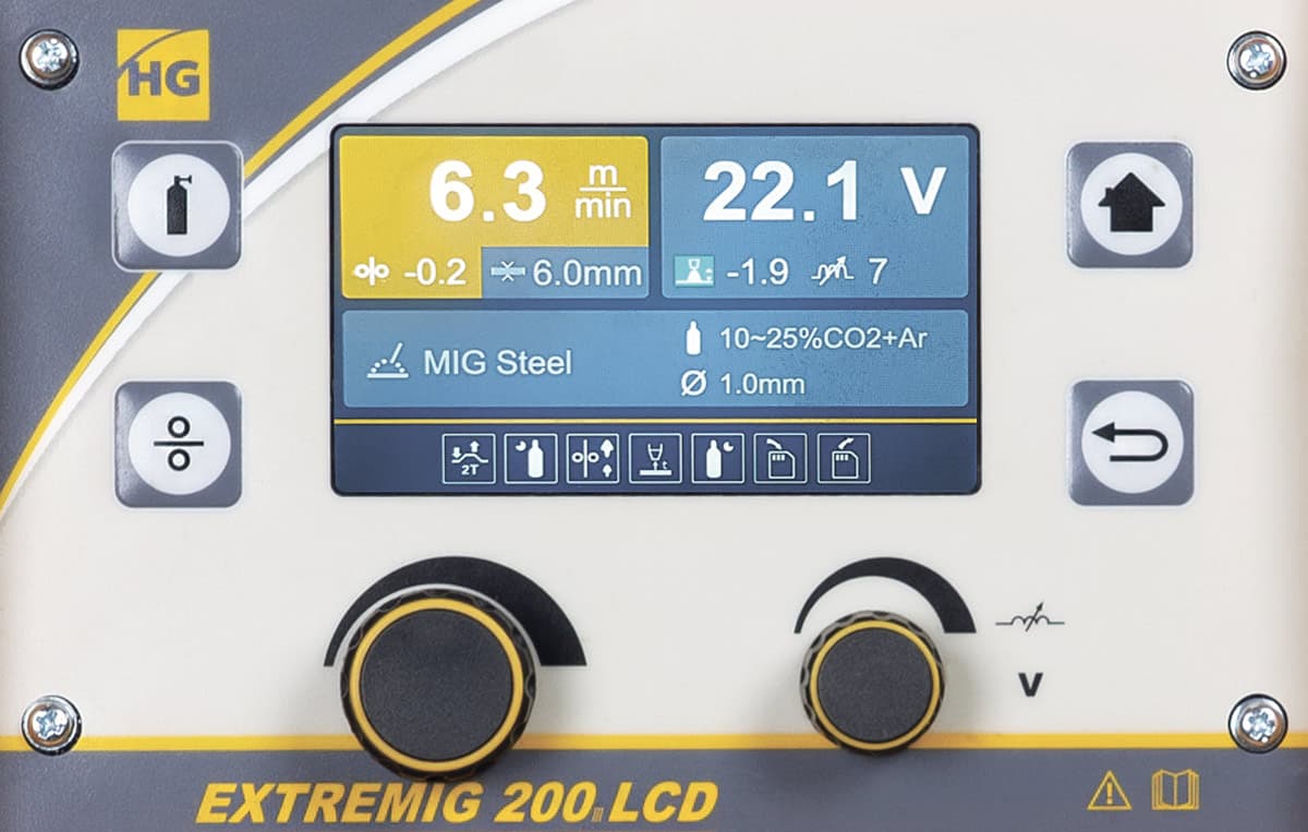 Полуавтомат сварочный EXTREMIG 200 III LCD