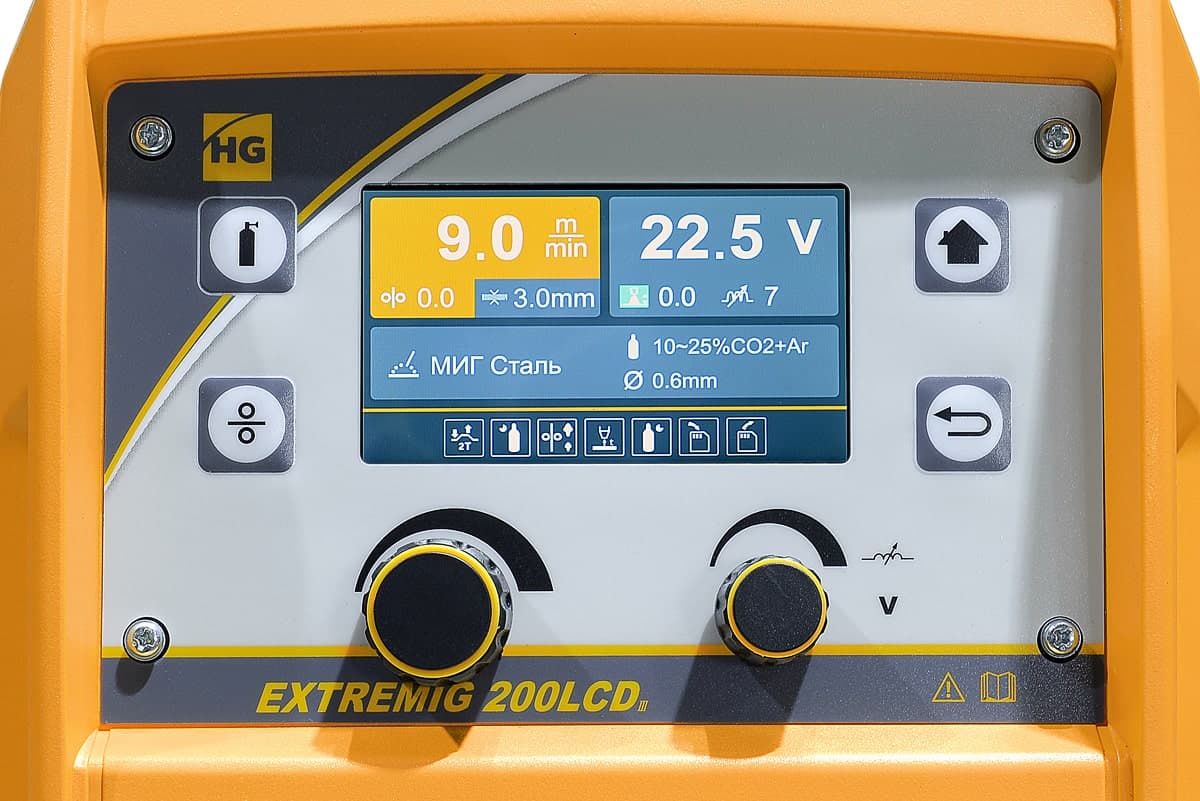 Полуавтомат сварочный EXTREMIG 200 III LCD
