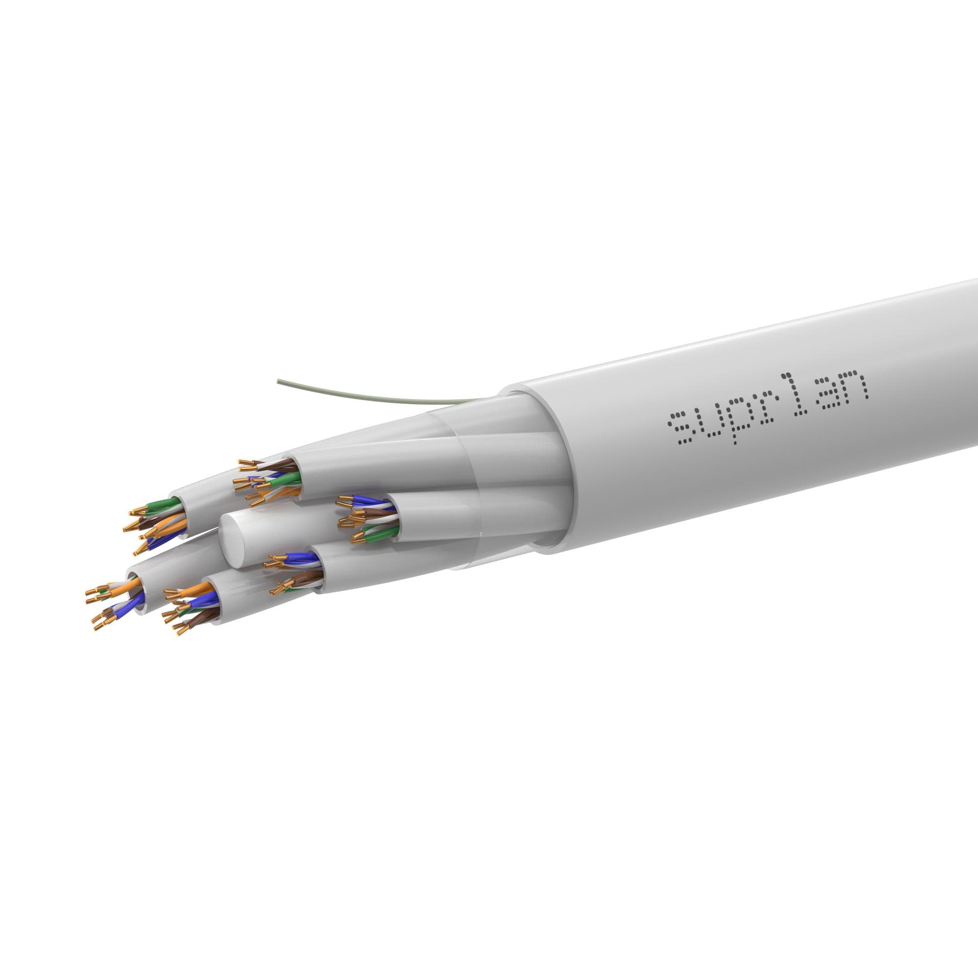 Сборка кабельная SUPRLAN Premium UTP 5e 6х(4x2x0.51) Cu LSZH нг(А)-HF Indoor 305м