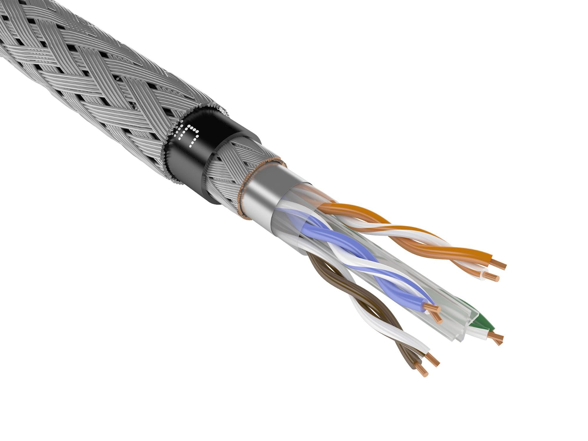 Витая пара ParLan Patch ARM SF/UTP Cat 6 PE 4х2х0.60