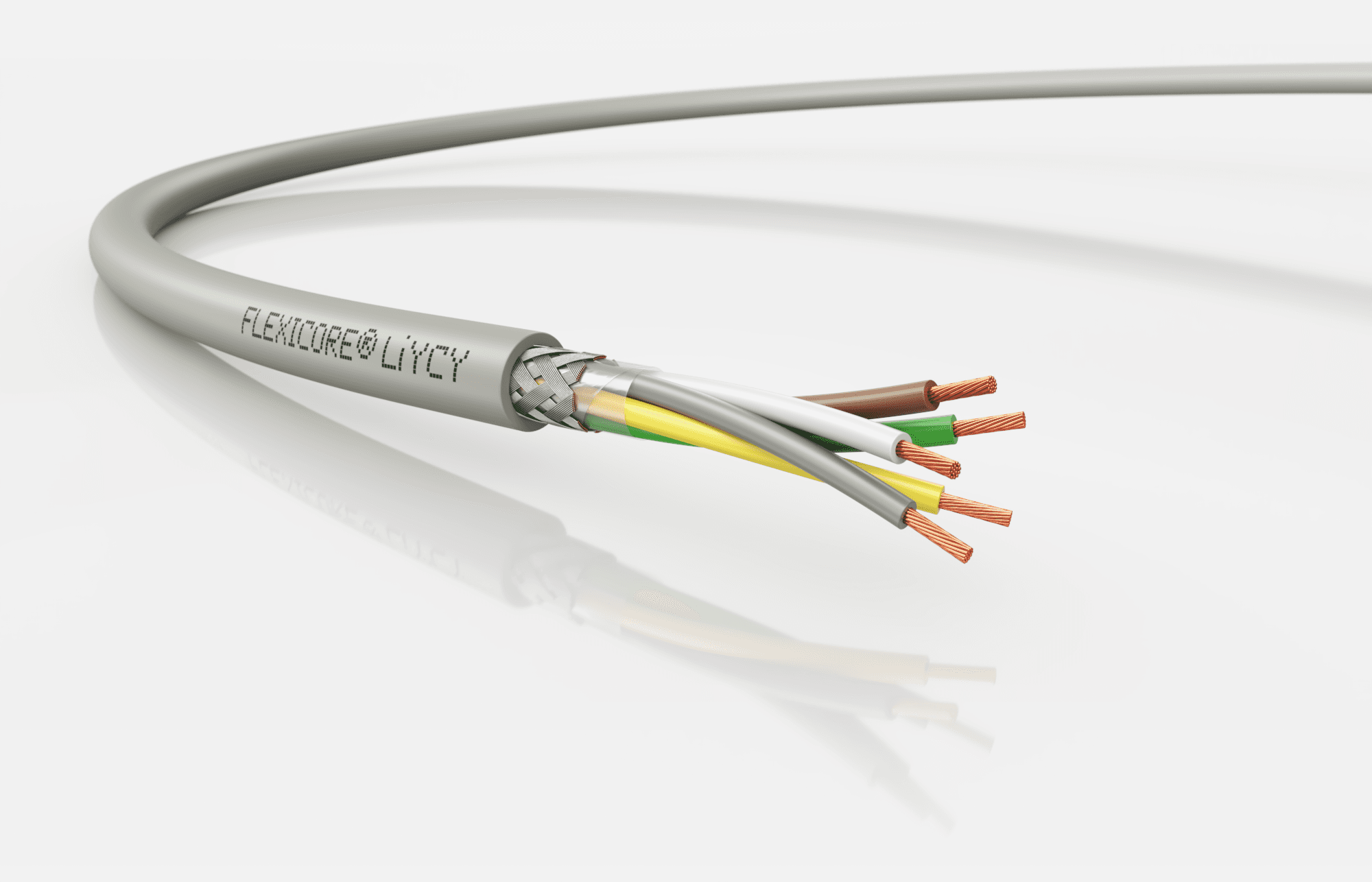 Кабель экранированный передачи данных FLEXICORE LiYCY 5x0,75