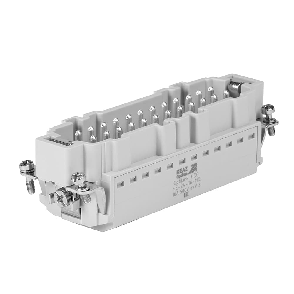 Вилка OptiLink HDC-HE-24-16-MQ-(0,14-2,5)-500V