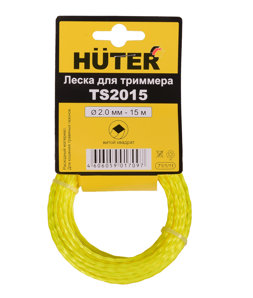 Леска TS2015 (витой квадрат)