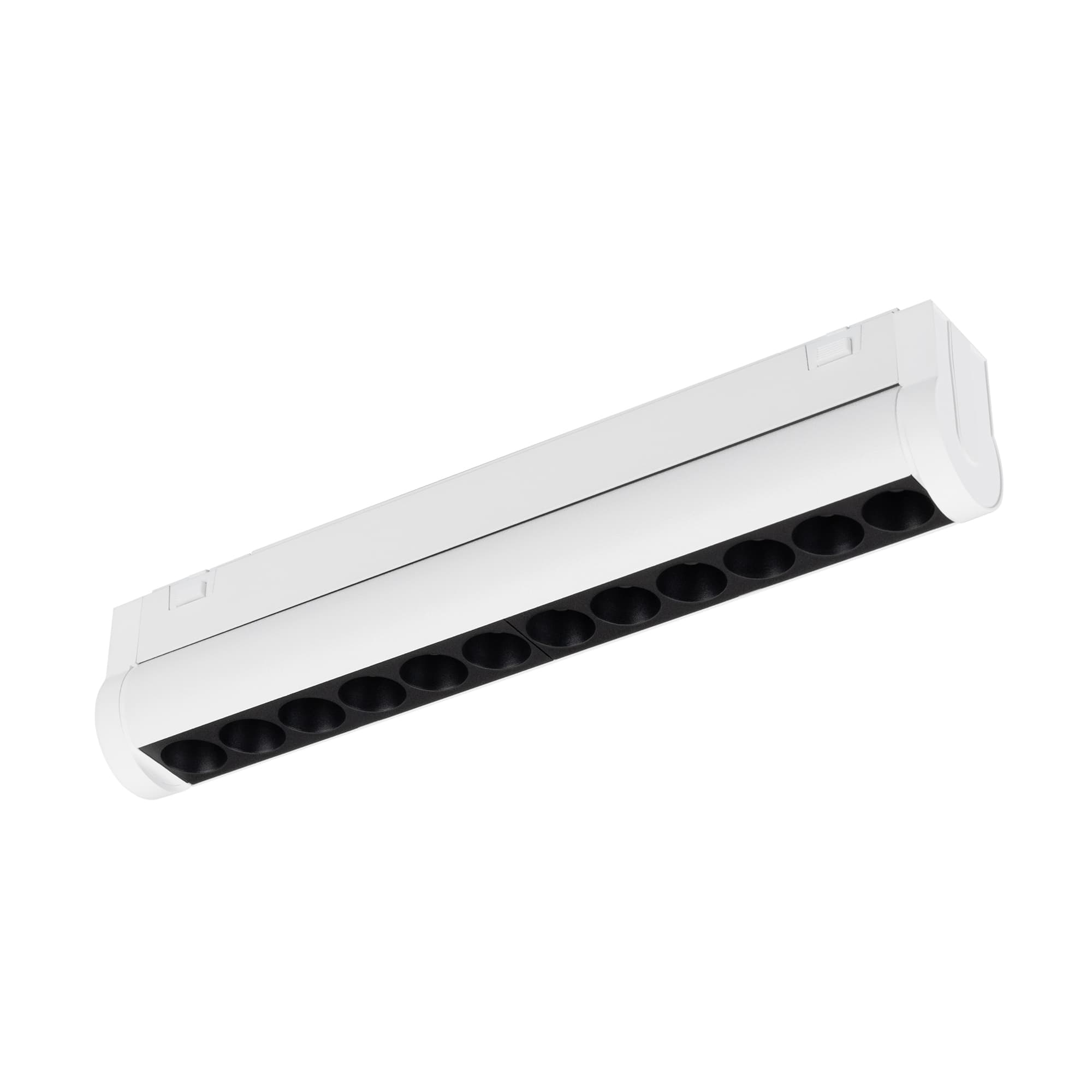 Светильник MAG-VIBE-LASER-TURN-L209-12W Warm3000 (WH, 24 deg, 48V) (IP20 Металл, 5 лет)