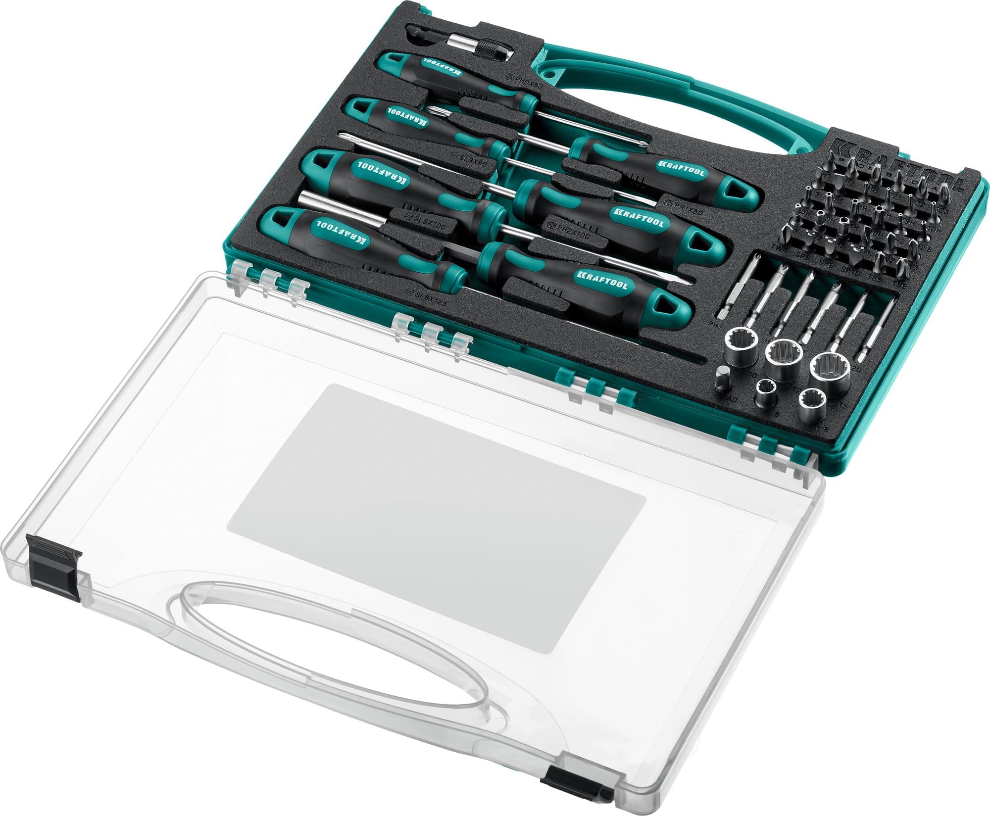 Набор отверток и насадок X-Drive-50 50 предм.
